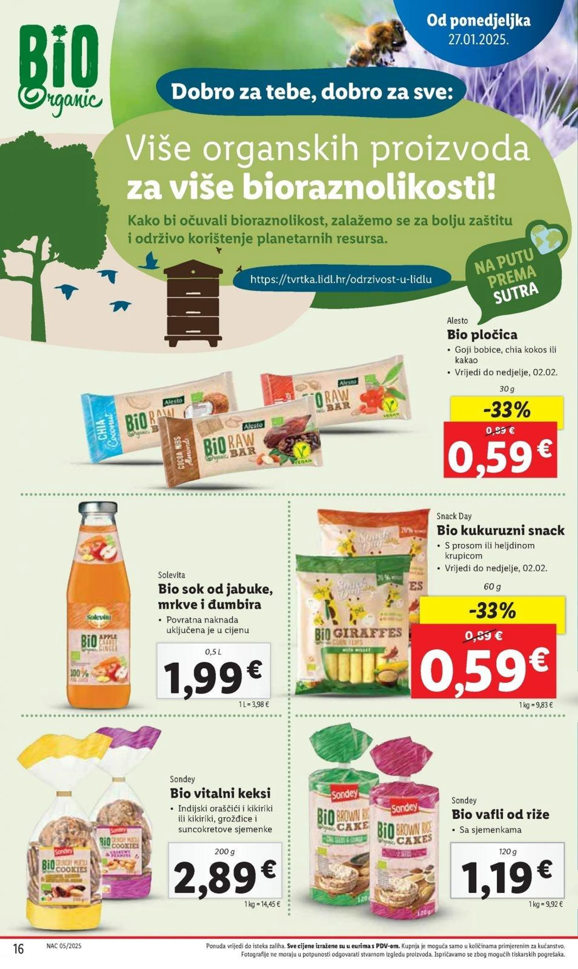 Katalog Lidl katalog do 02.02.2025 od 23. siječnja do 2. veljače 2025. - Pregled Stranica 16