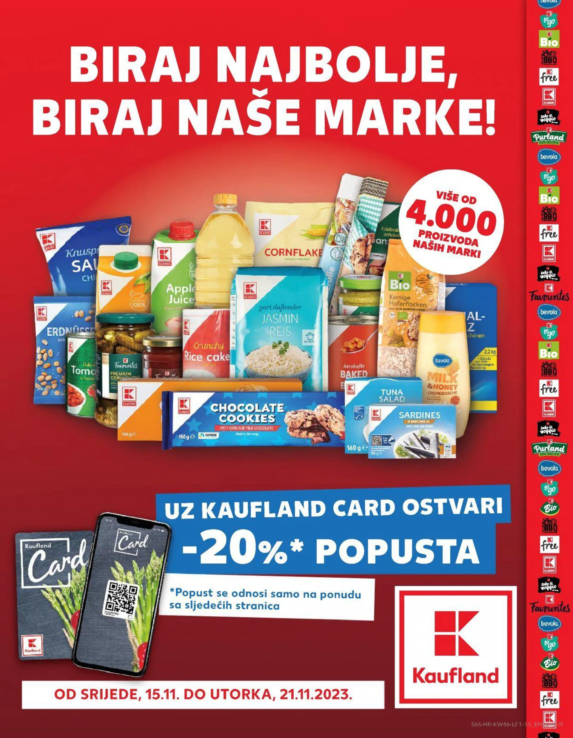 Katalog Kaufland katalog do 21.11.2023 od 15. studenoga do 21. studenoga 2023. - Pregled Stranica 65