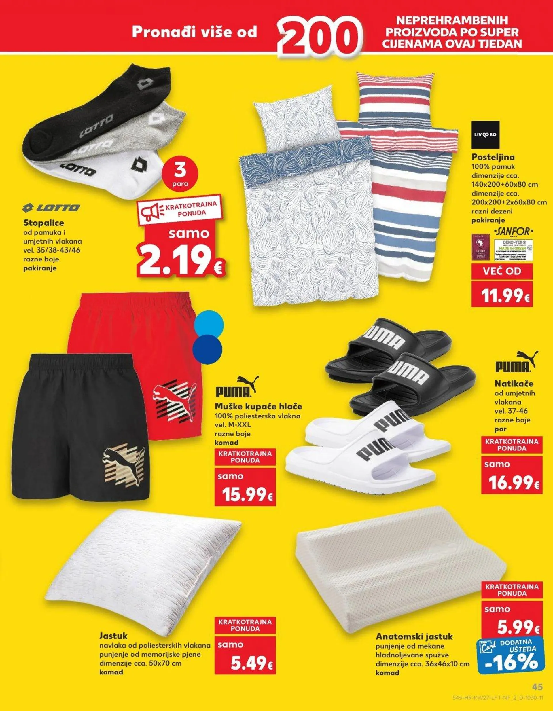 Katalog Kaufland katalog do 09.07.2024 od 3. srpnja do 9. srpnja 2024. - Pregled Stranica 45