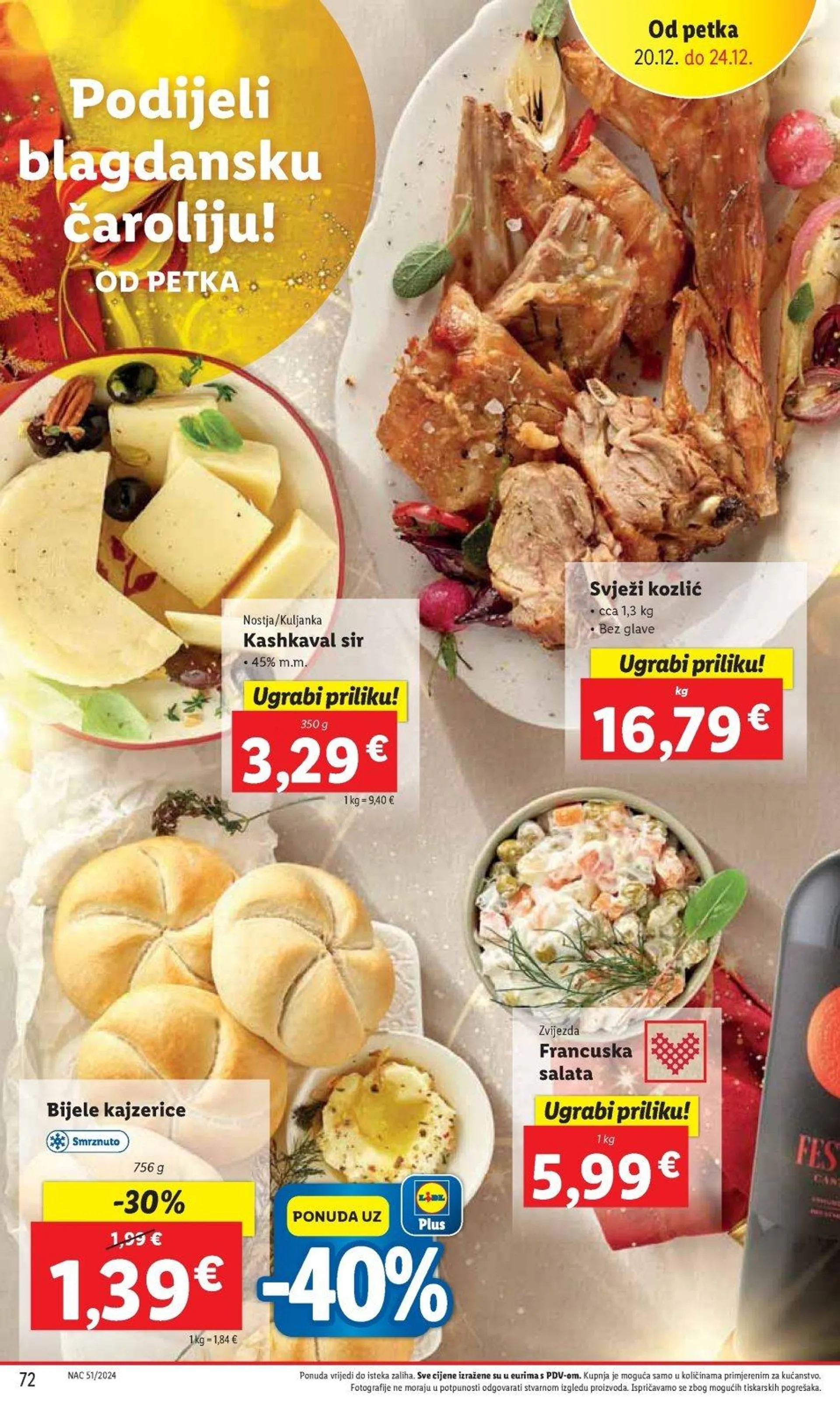 Katalog Lidl katalog do 24.12.2024 od 19. prosinca do 24. prosinca 2024. - Pregled Stranica 72