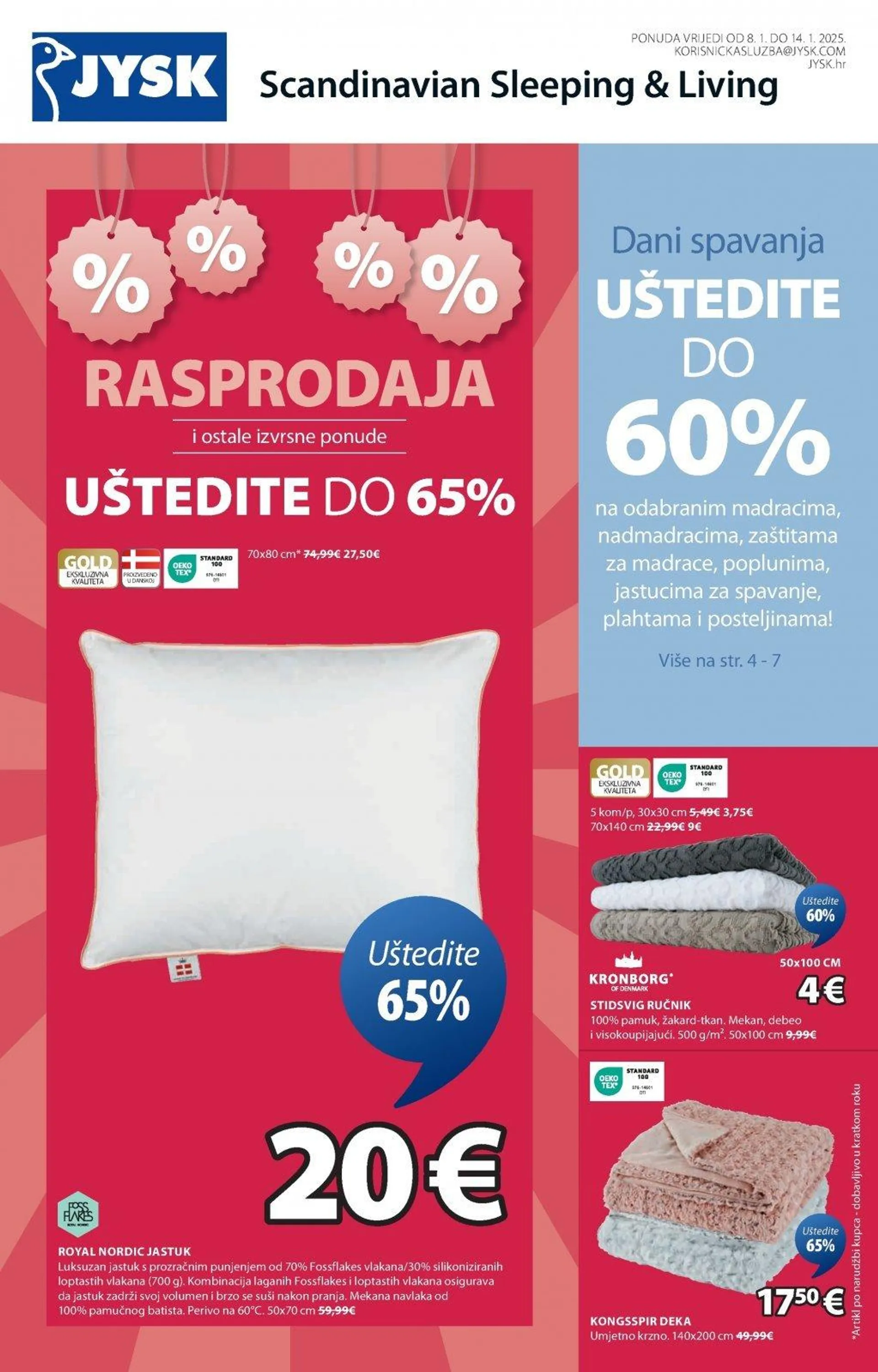 Katalog JYSK katalog do 14.01.2025 od 8. siječnja do 14. siječnja 2025. - Pregled Stranica 2