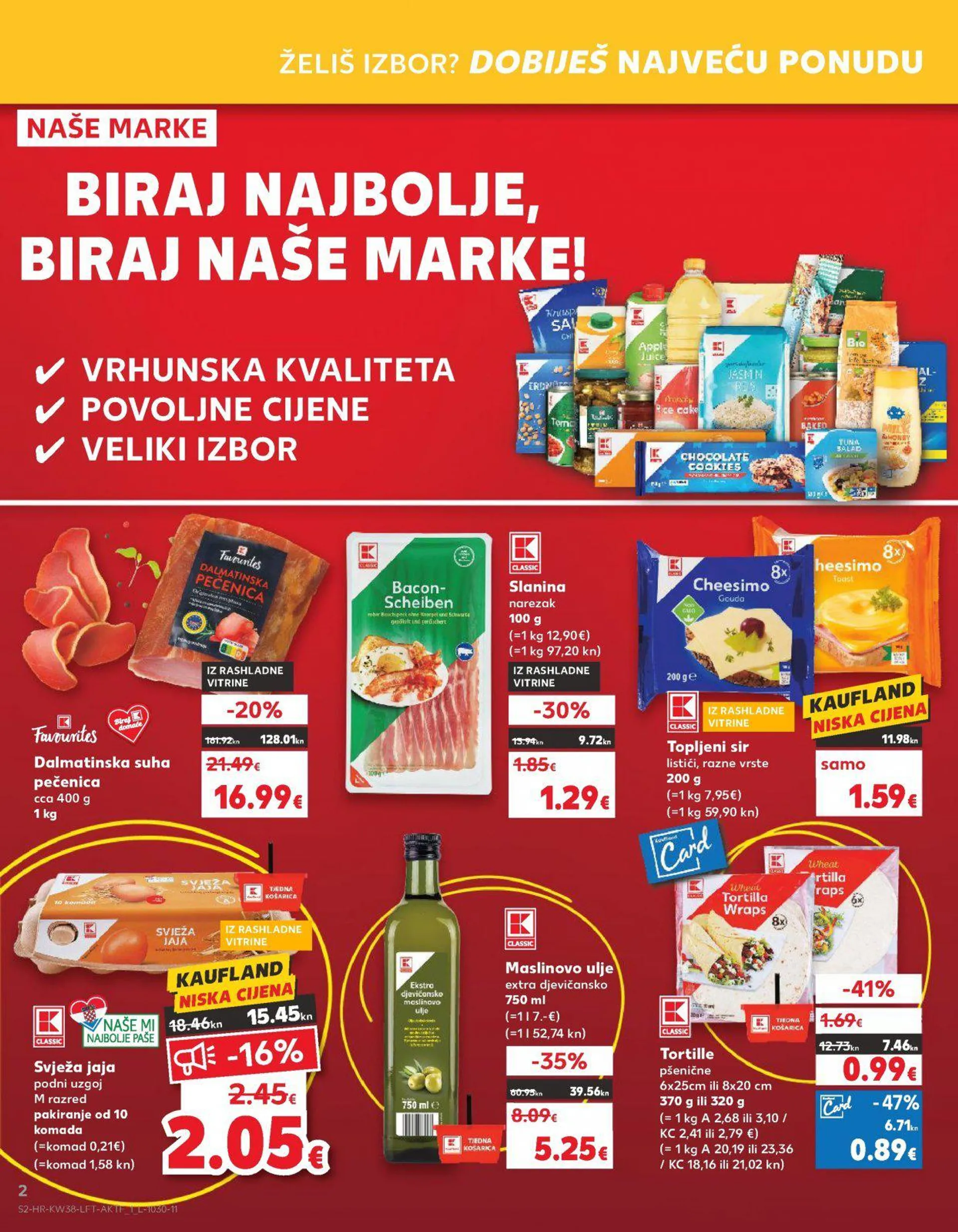Katalog Kaufland katalog do 26.09.2023 od 20. rujna do 26. rujna 2023. - Pregled Stranica 2