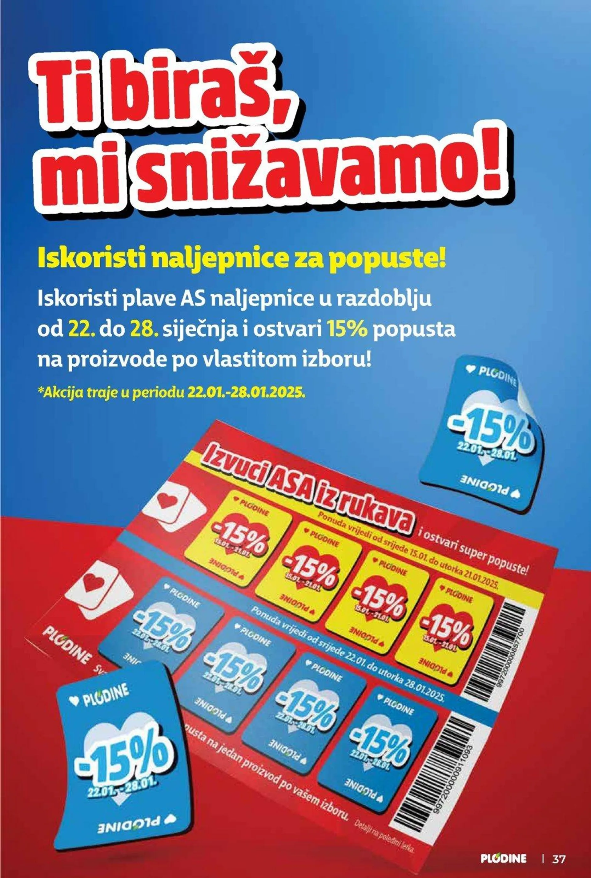 Katalog Plodine katalog do 28.01.2025 od 22. siječnja do 28. siječnja 2025. - Pregled Stranica 37