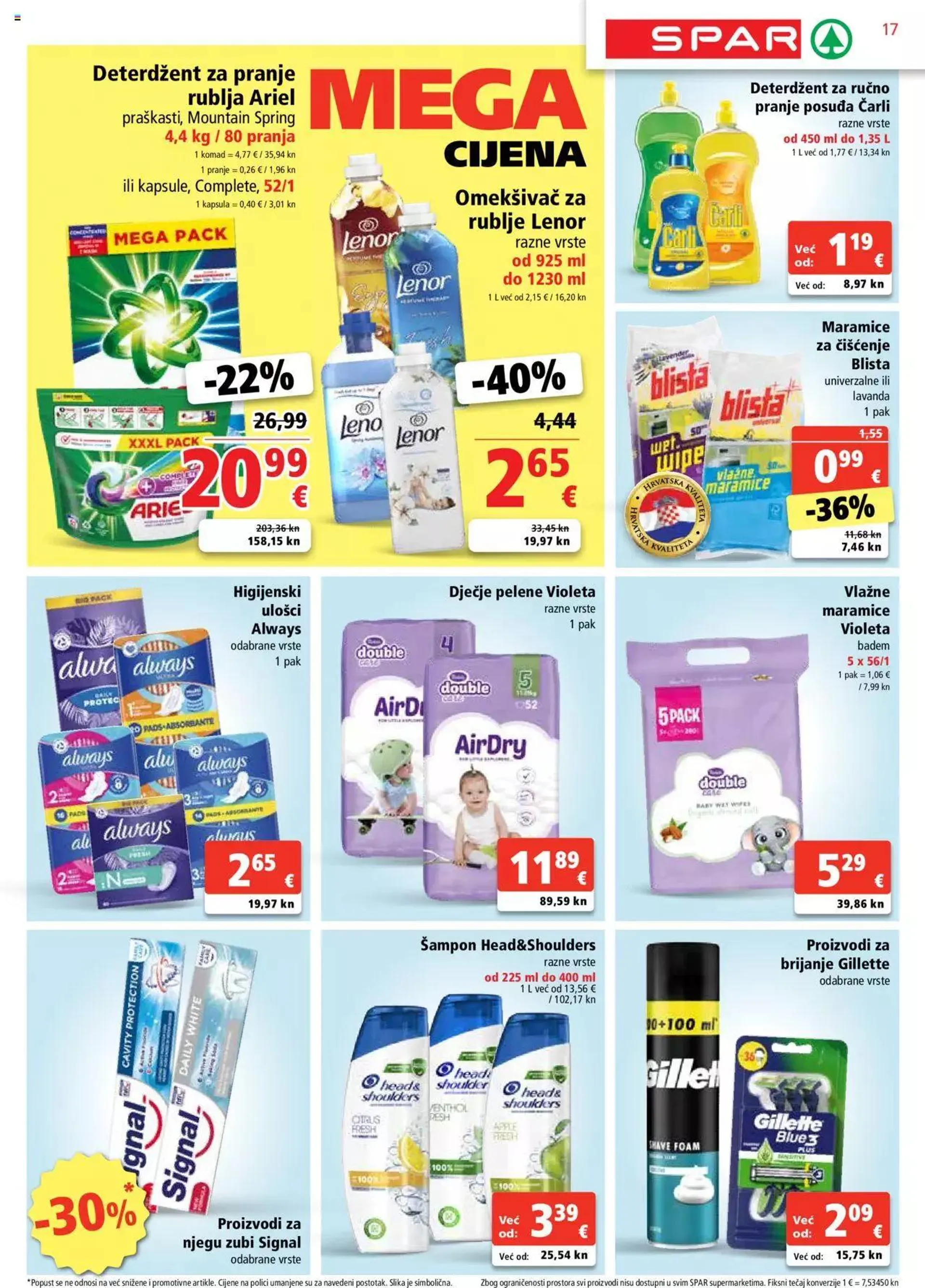 Katalog Katalog Spar od 20. rujna do 26. rujna 2023. - Pregled Stranica 17