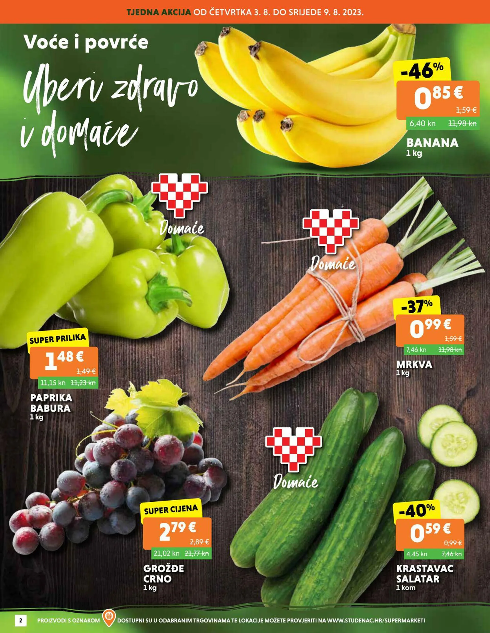 Katalog Studenac od 3. kolovoza do 16. kolovoza 2023. - Pregled Stranica 2