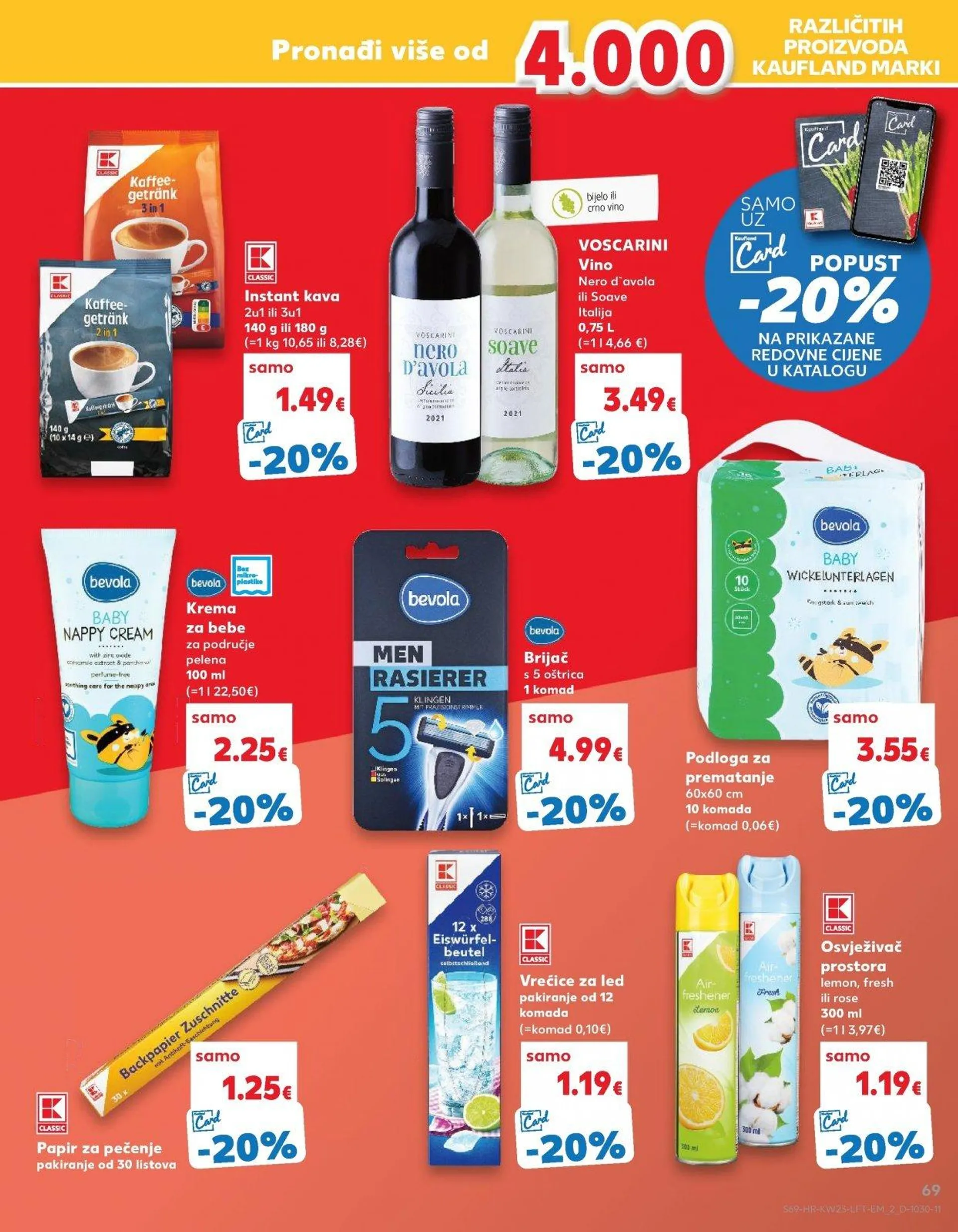 Katalog Kaufland katalog do 11.06.2024 od 5. lipnja do 11. lipnja 2024. - Pregled Stranica 69