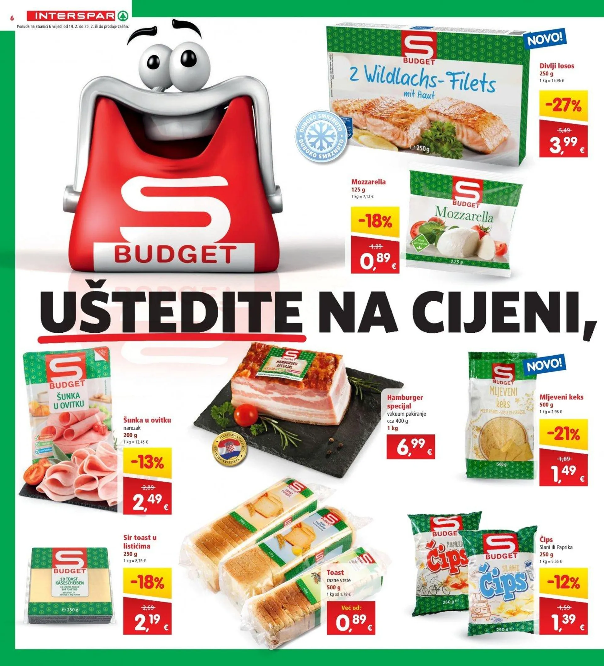 Katalog Interspar katalog do 25.02.2025 od 19. veljače do 25. veljače 2025. - Pregled Stranica 6