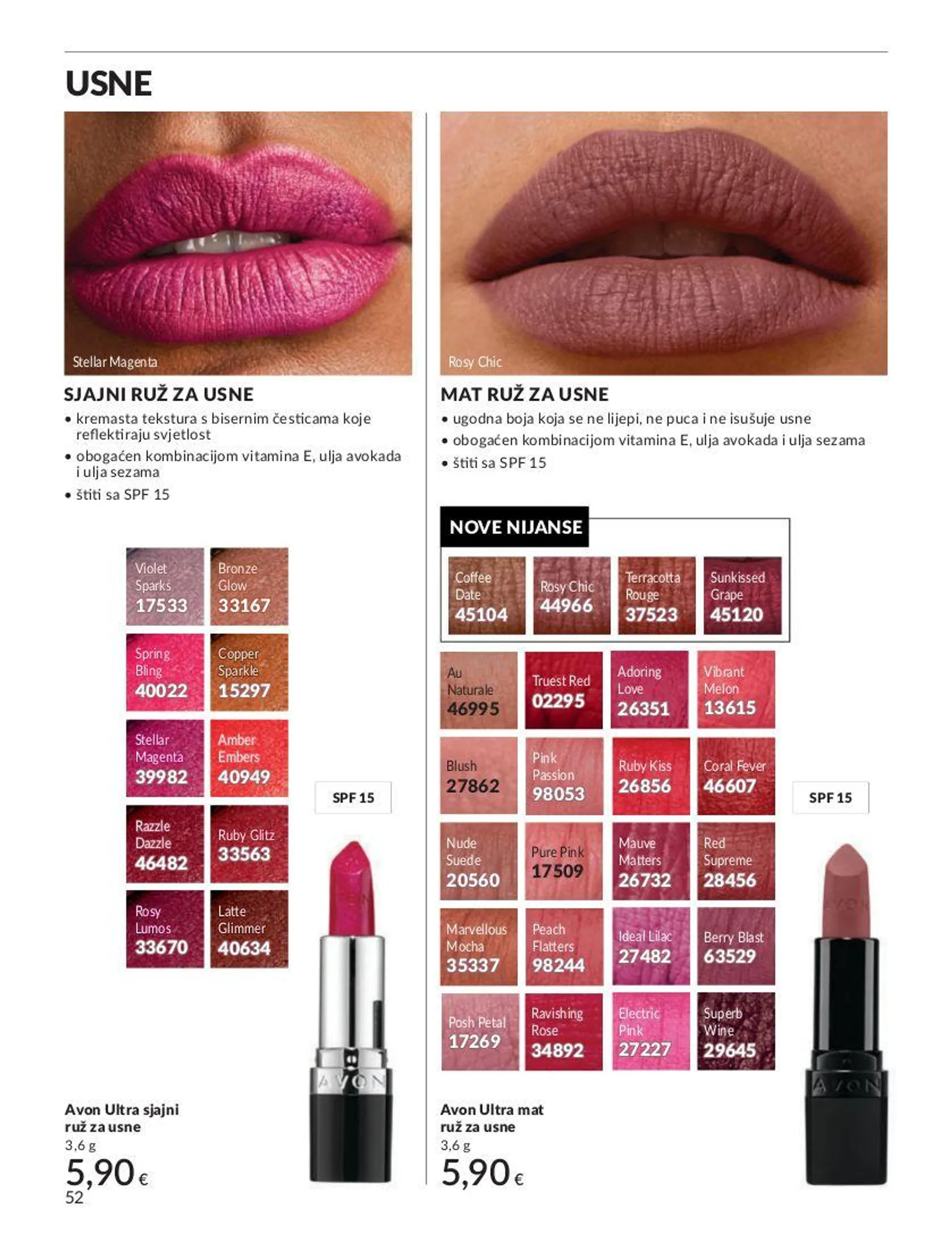 Katalog Avon od 1. srpnja do 31. srpnja 2024. - Pregled Stranica 52