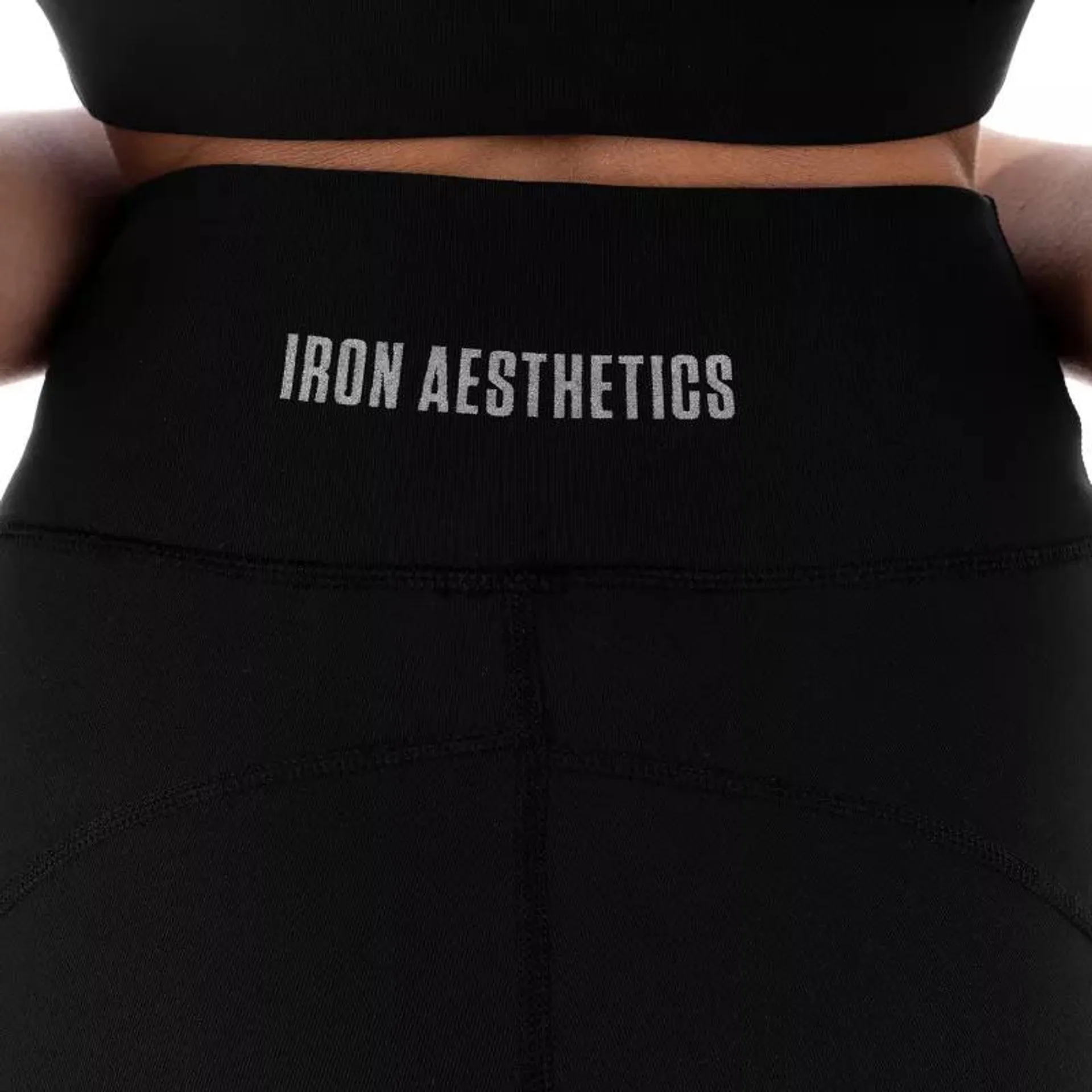Női leggings POCKET- Iron Aesthetics, fekete