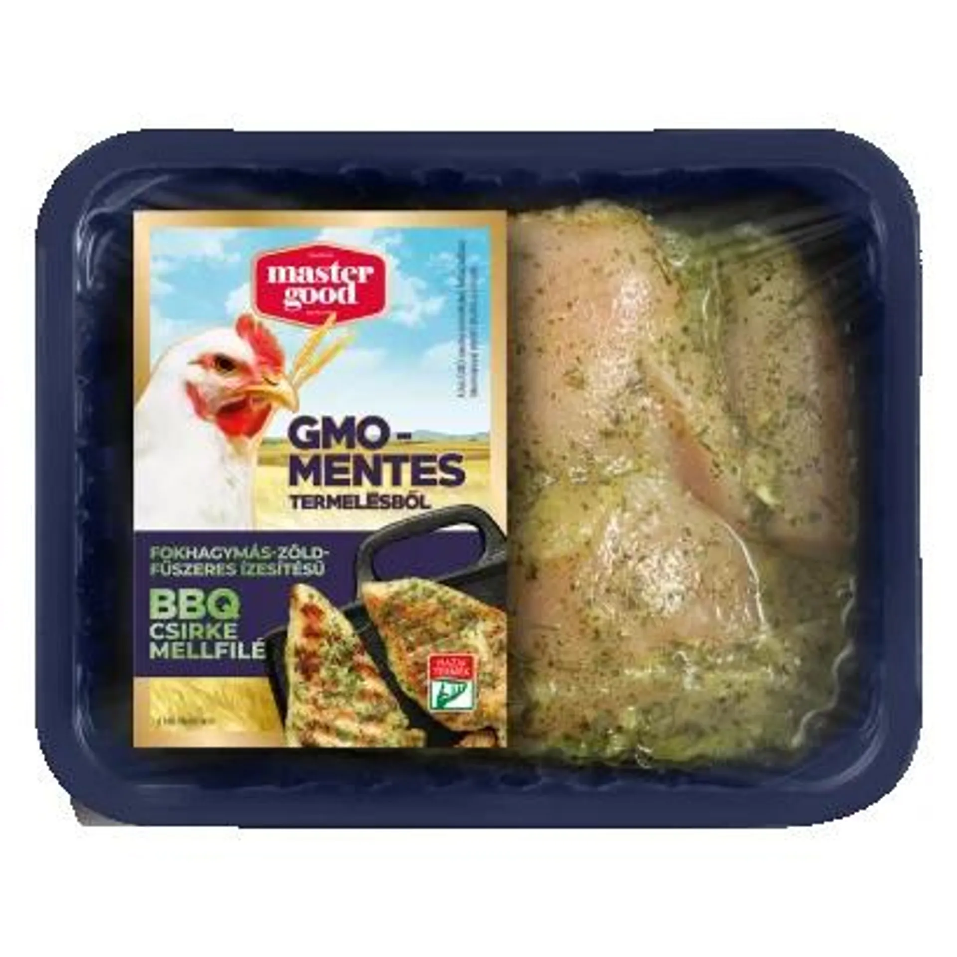 Master Good BBQ Chicken Breast Fillet Flavoured with Garlic and Herbs 450 g