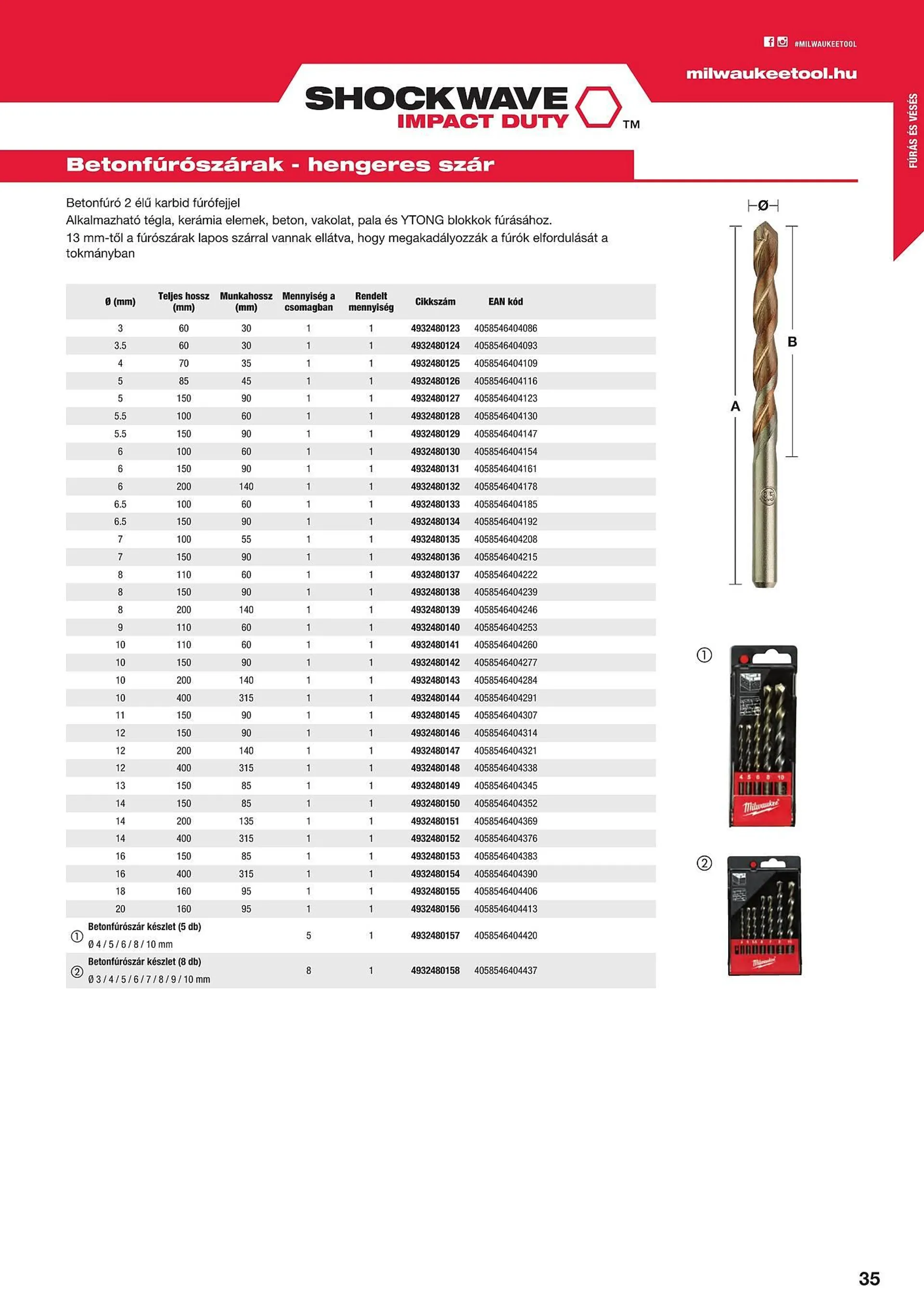 Katalógus Milwaukeetool akciós újság augusztus 14.-tól december 31.-ig 2024. - Oldal 35