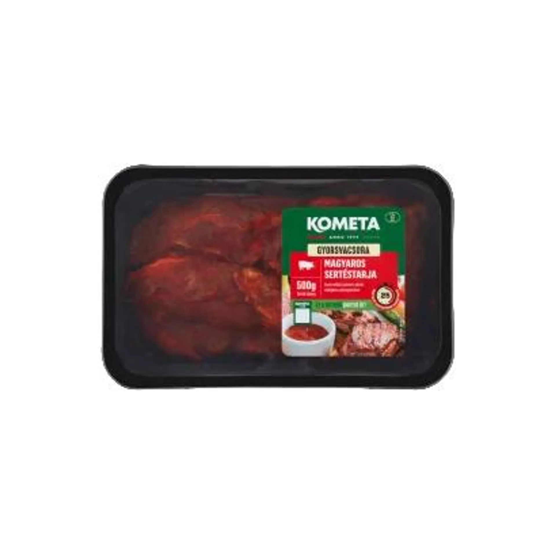 Kometa Gyorsvacsora Sliced Hungarian Style Pork Spare Ribs 500 g