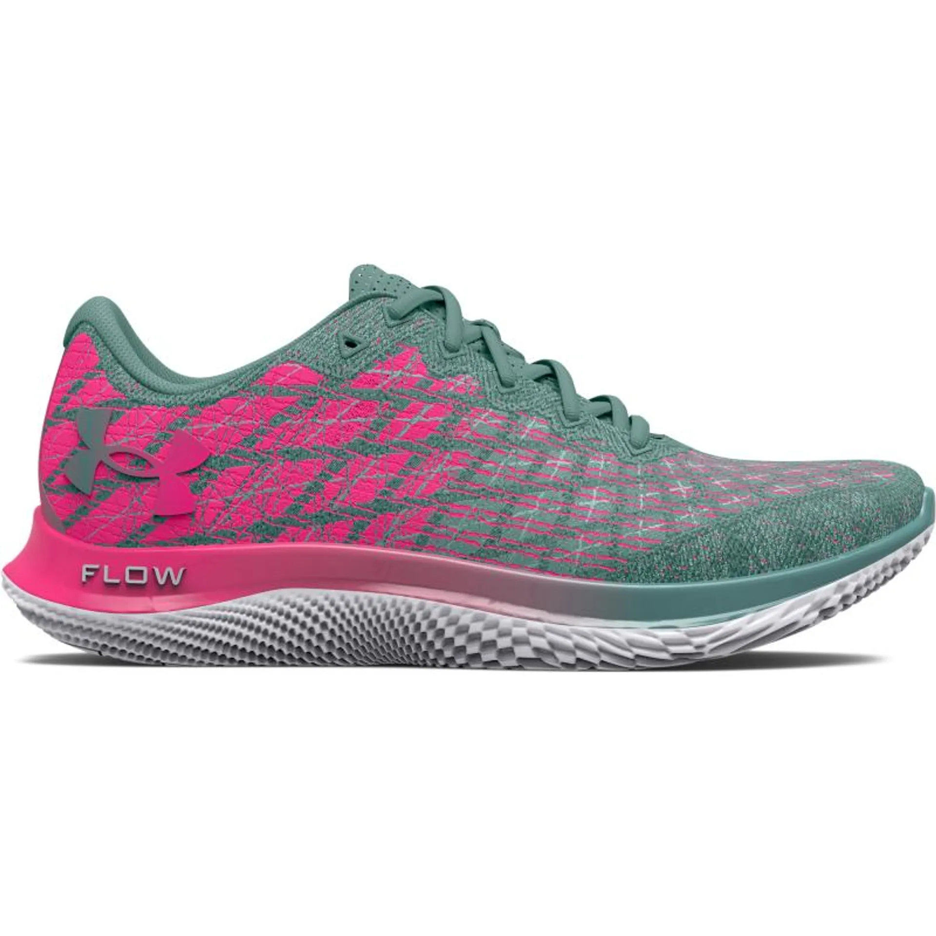 UA FLOW Velociti Wind 2 DL retro teal/electro pink/black