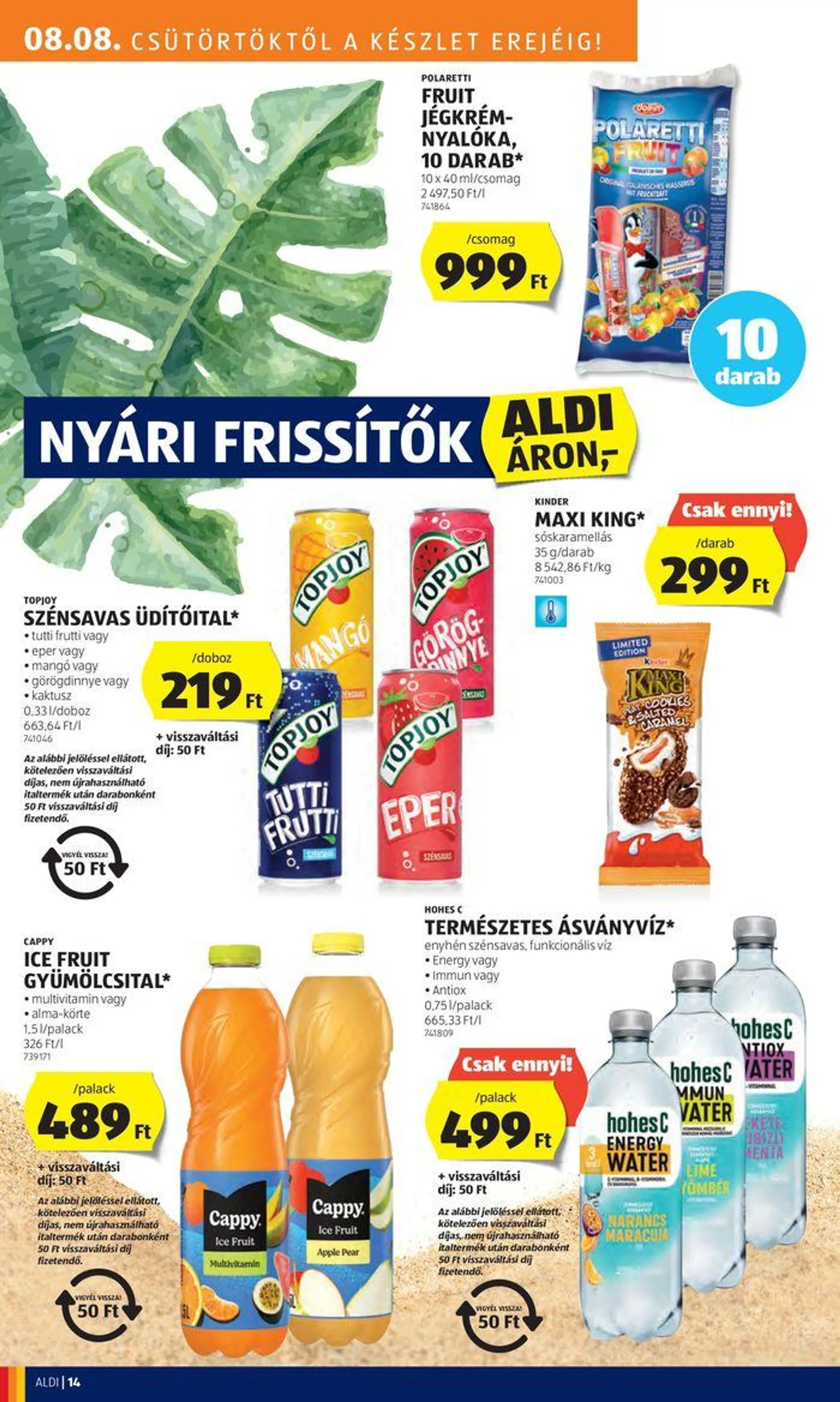 Következő Heti ALDI Akciós újság! - 16