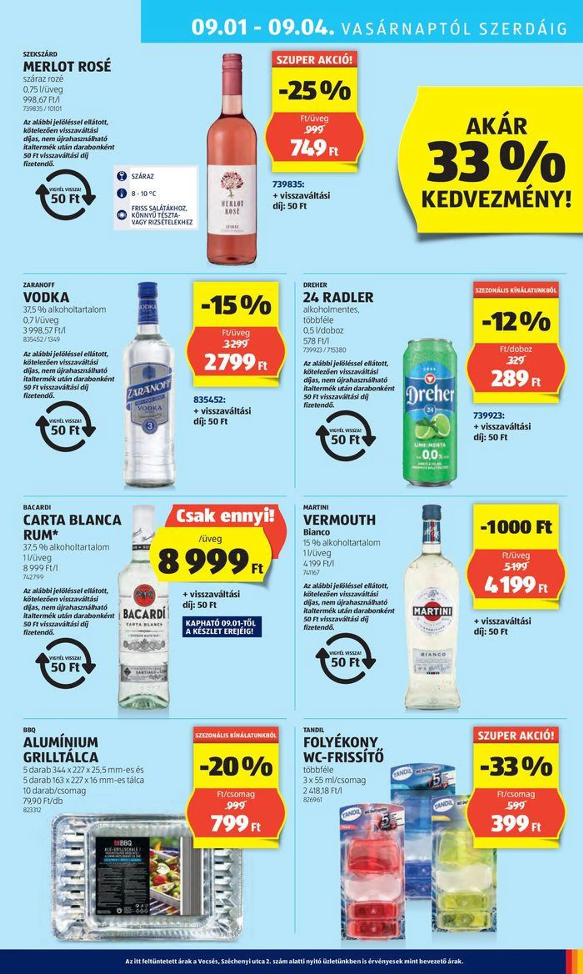 Következő heti ALDI akciós újság - 31