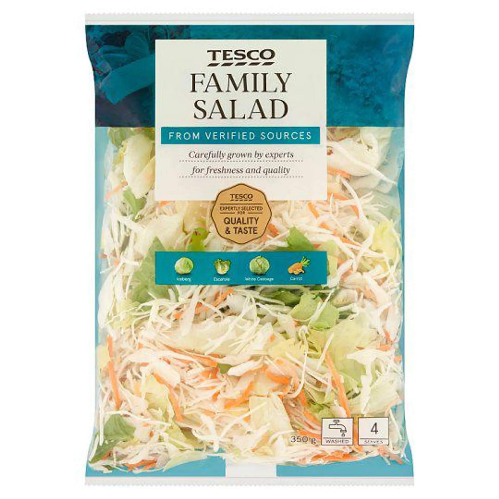 Tesco családi mix friss salátakeverék 350 g