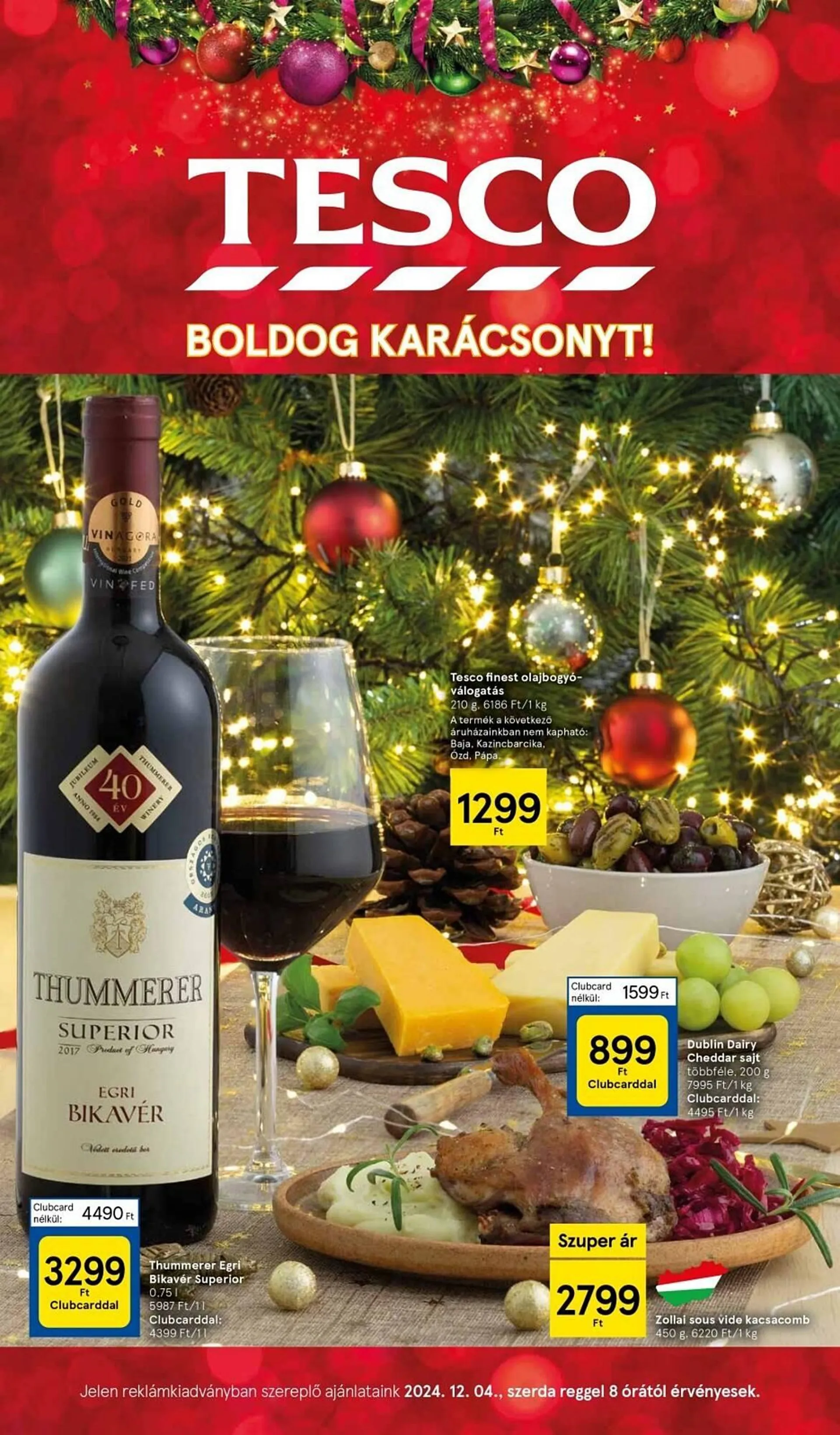 Tesco akciós újság - 1