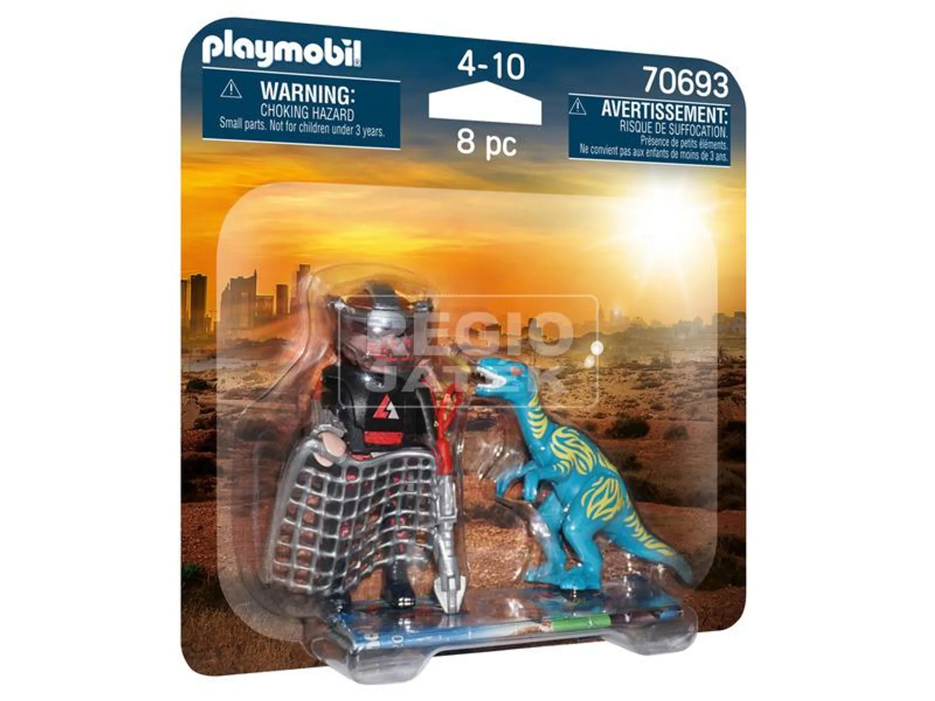 Playmobil: Duo Pack Hajsza a Velociraptor után