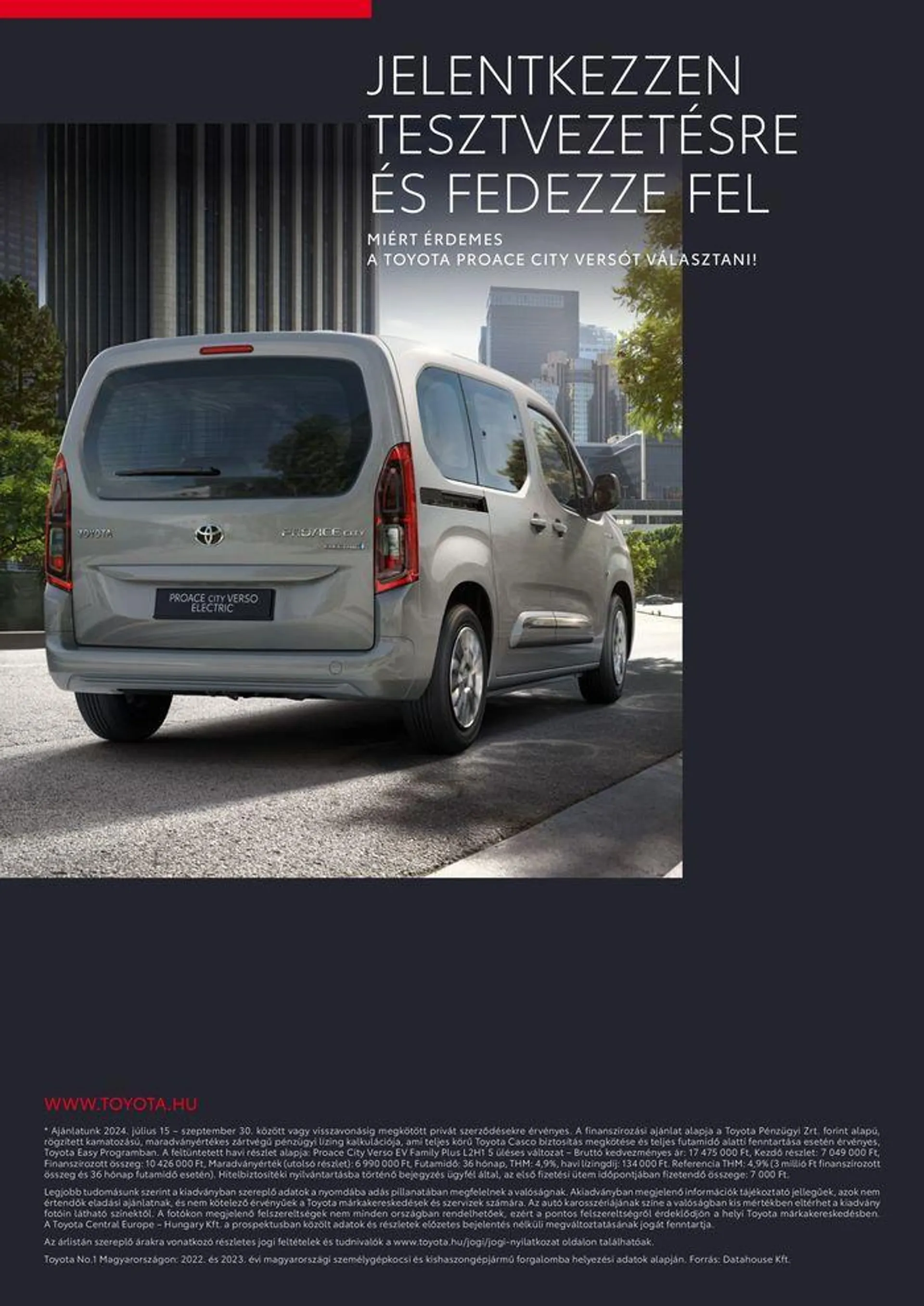 Katalógus Toyota Proace City Verso EV augusztus 31.-tól augusztus 31.-ig 2025. - Oldal 9