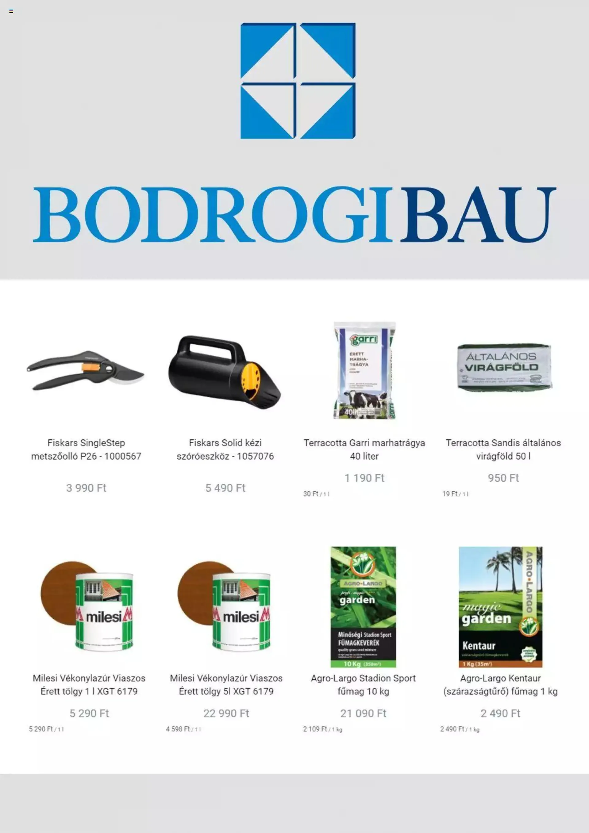 BodrogiBau - Akciós újság - 3