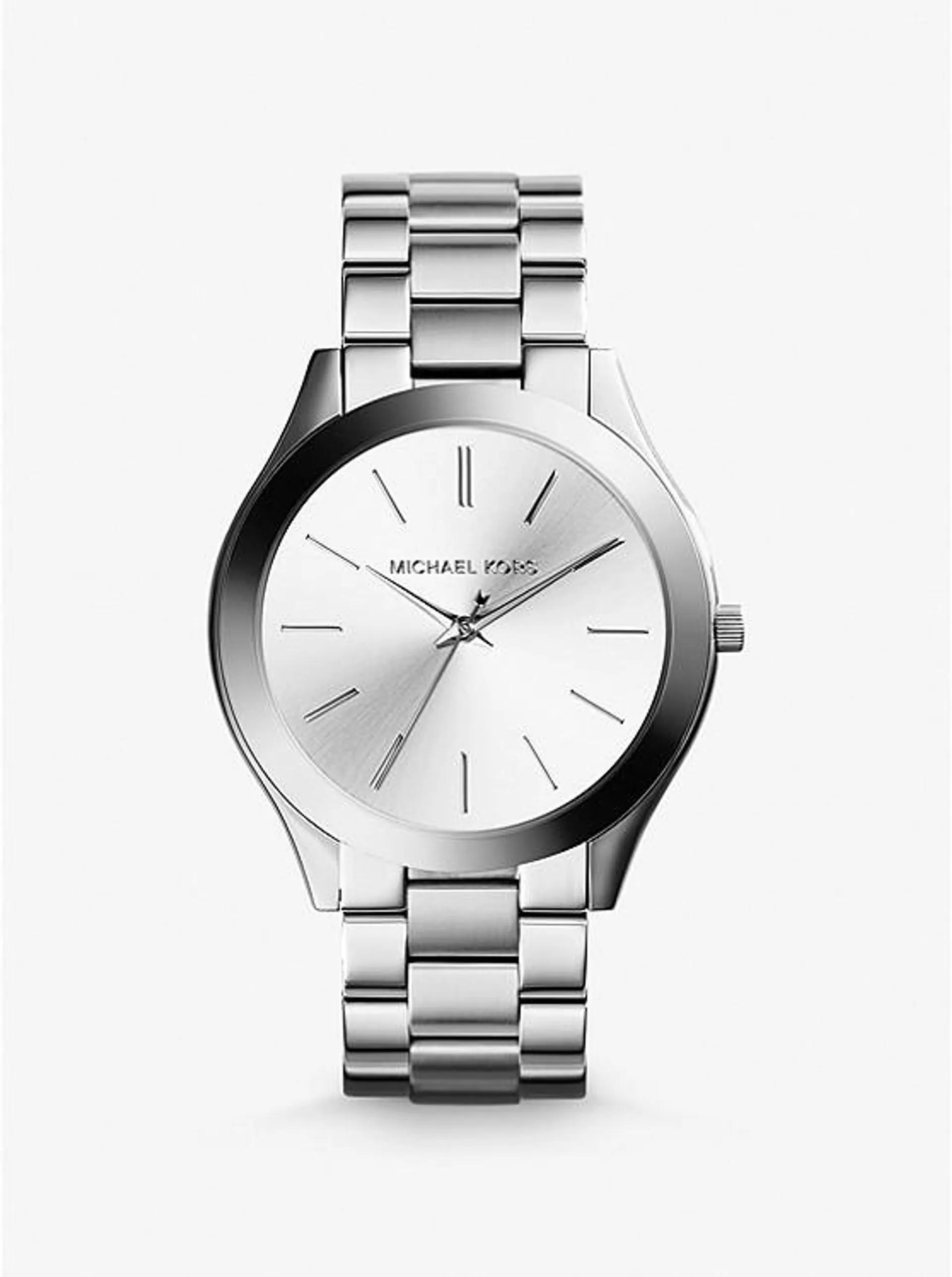 Slim Runway Silver-Tone Watch