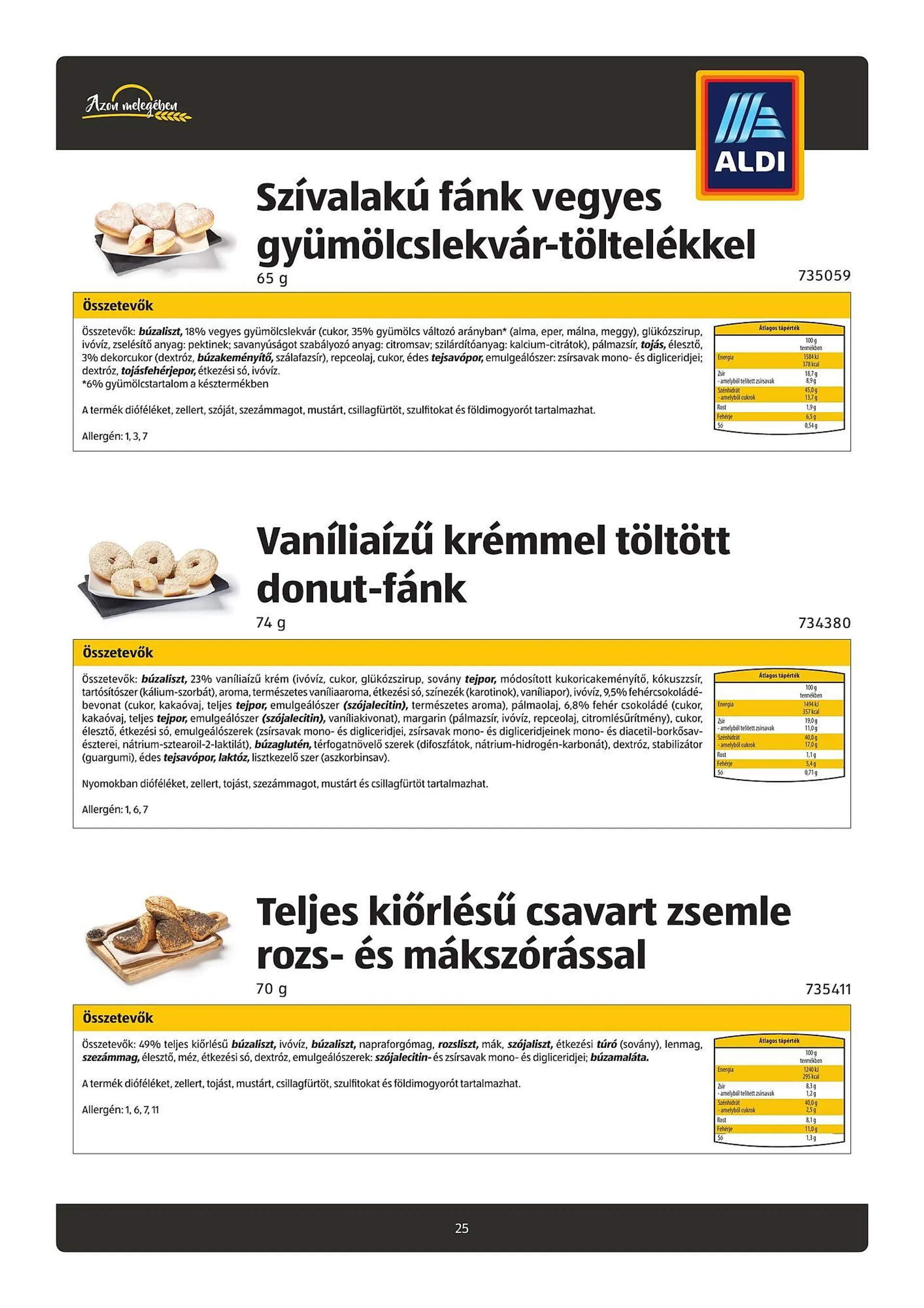 Katalógus ALDI akciós újság július 26.-tól október 21.-ig 2024. - Oldal 25