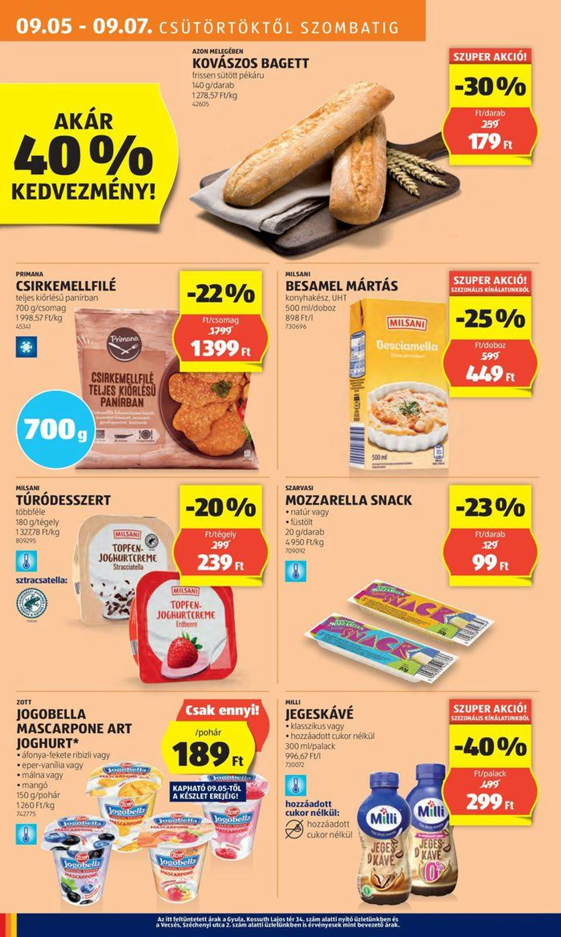 Következő heti ALDI akciós újság - 8