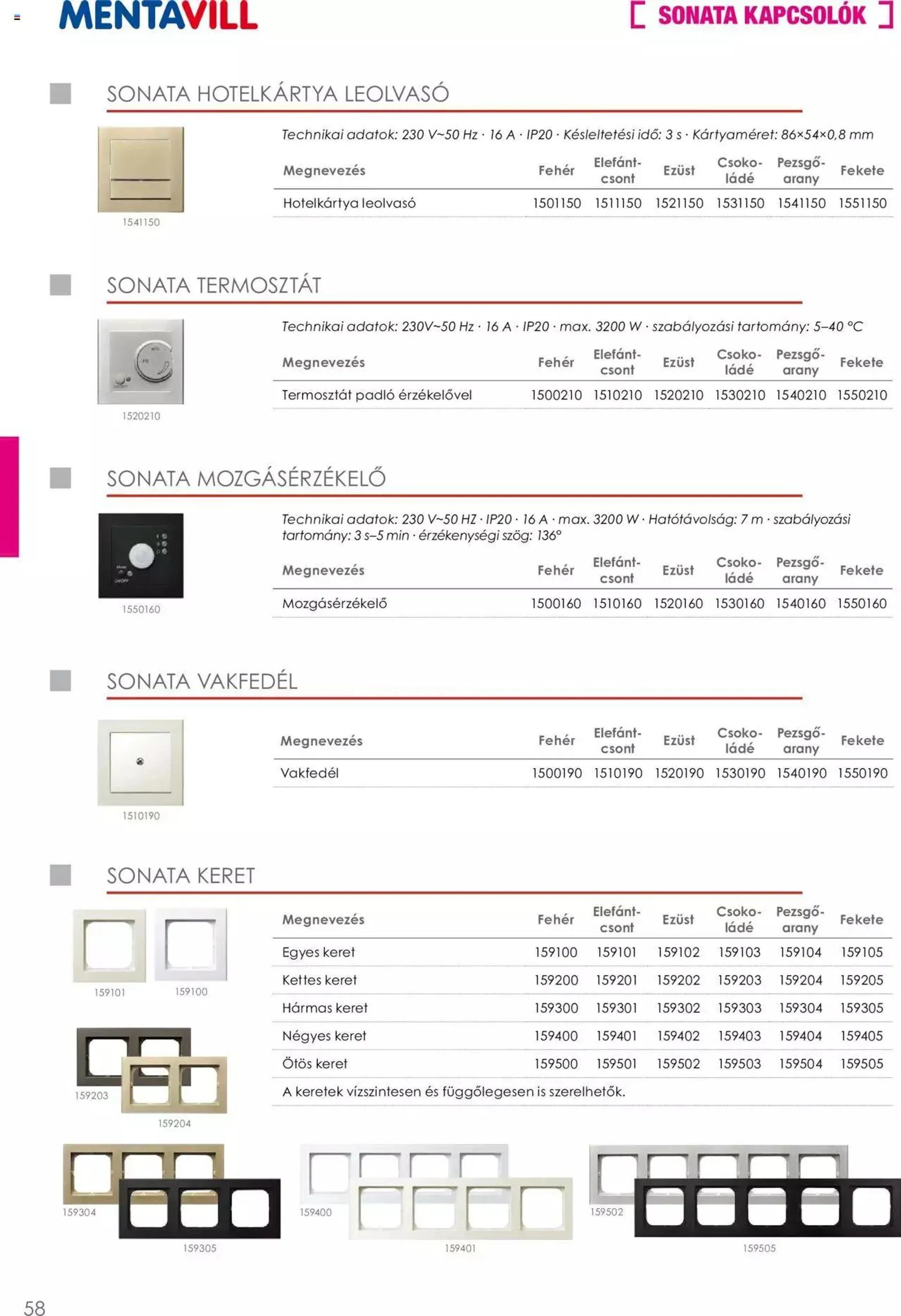 Mentavill - Termékkatalógus 2022-2023 - 59
