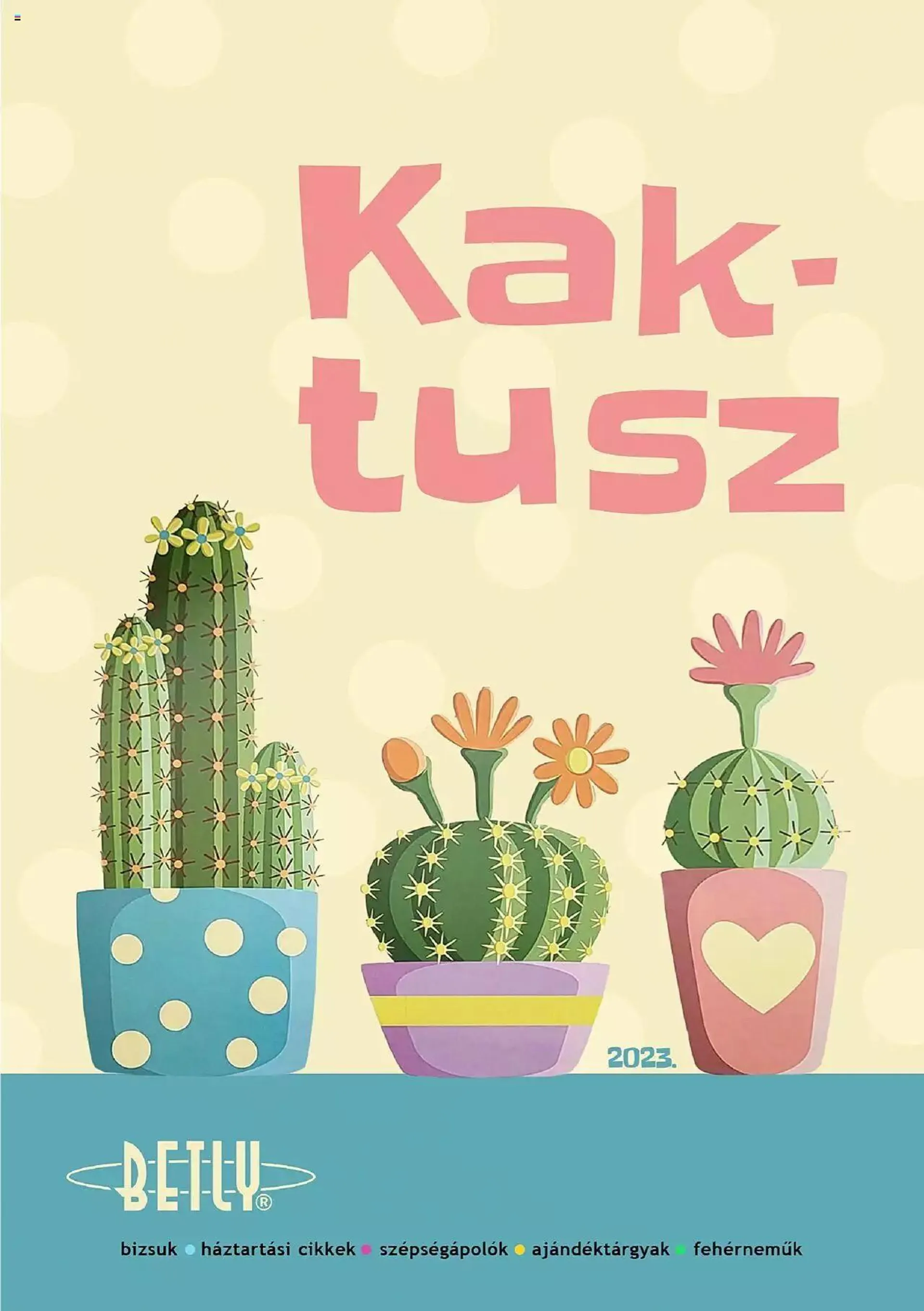 Katalógus Betly - Kaktusz - 0