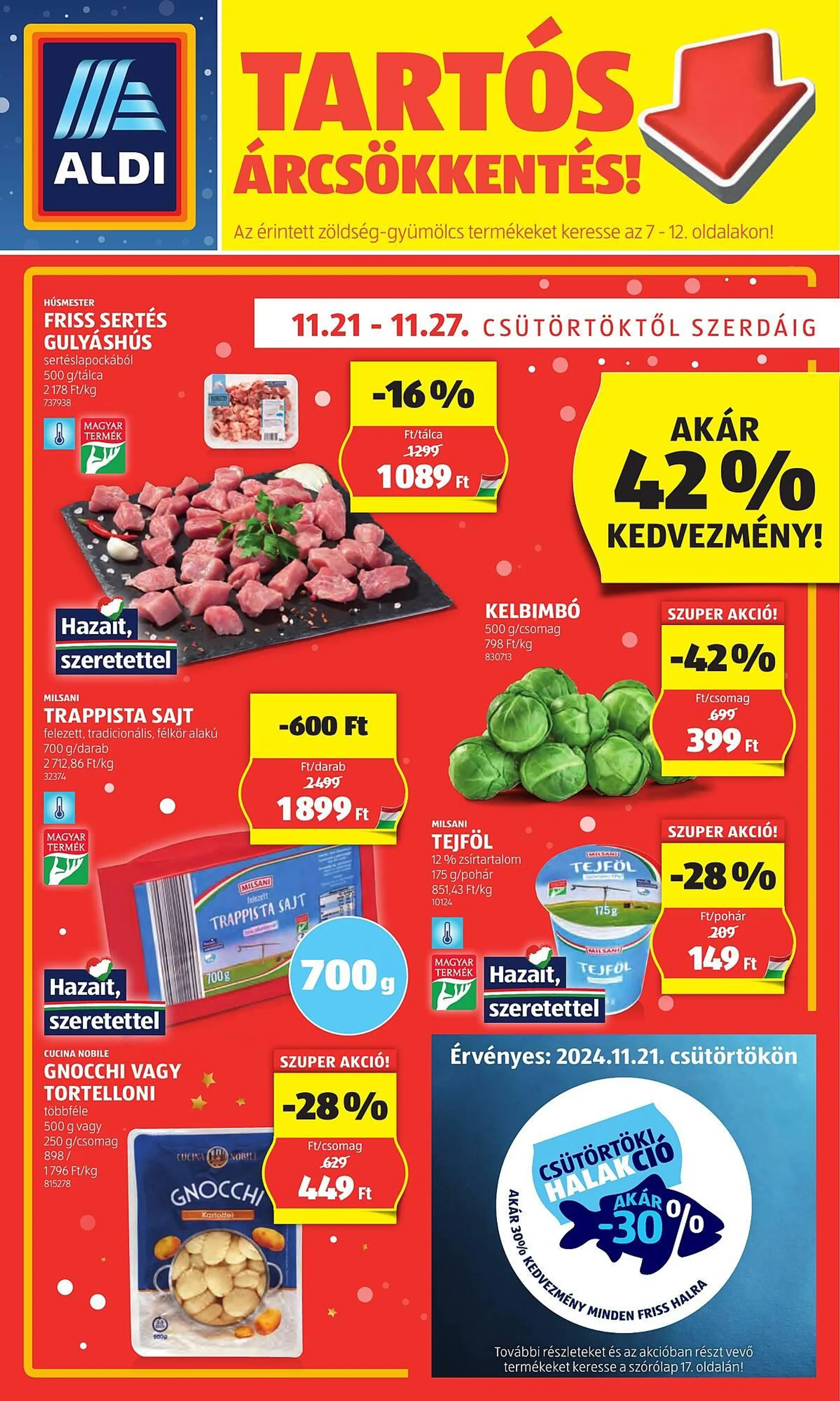 ALDI akciós újság - 1