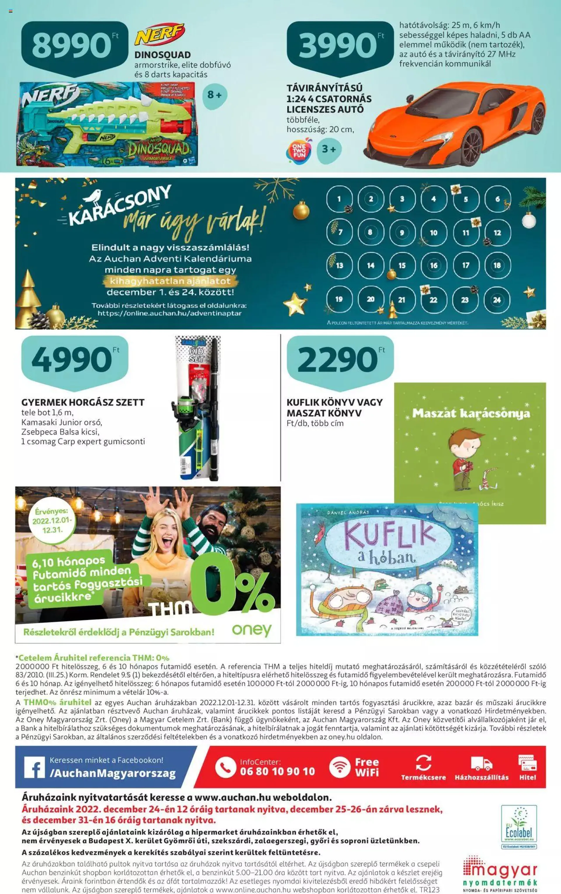 Auchan - Karácsonyi játék katalógus Hipermarket - 19