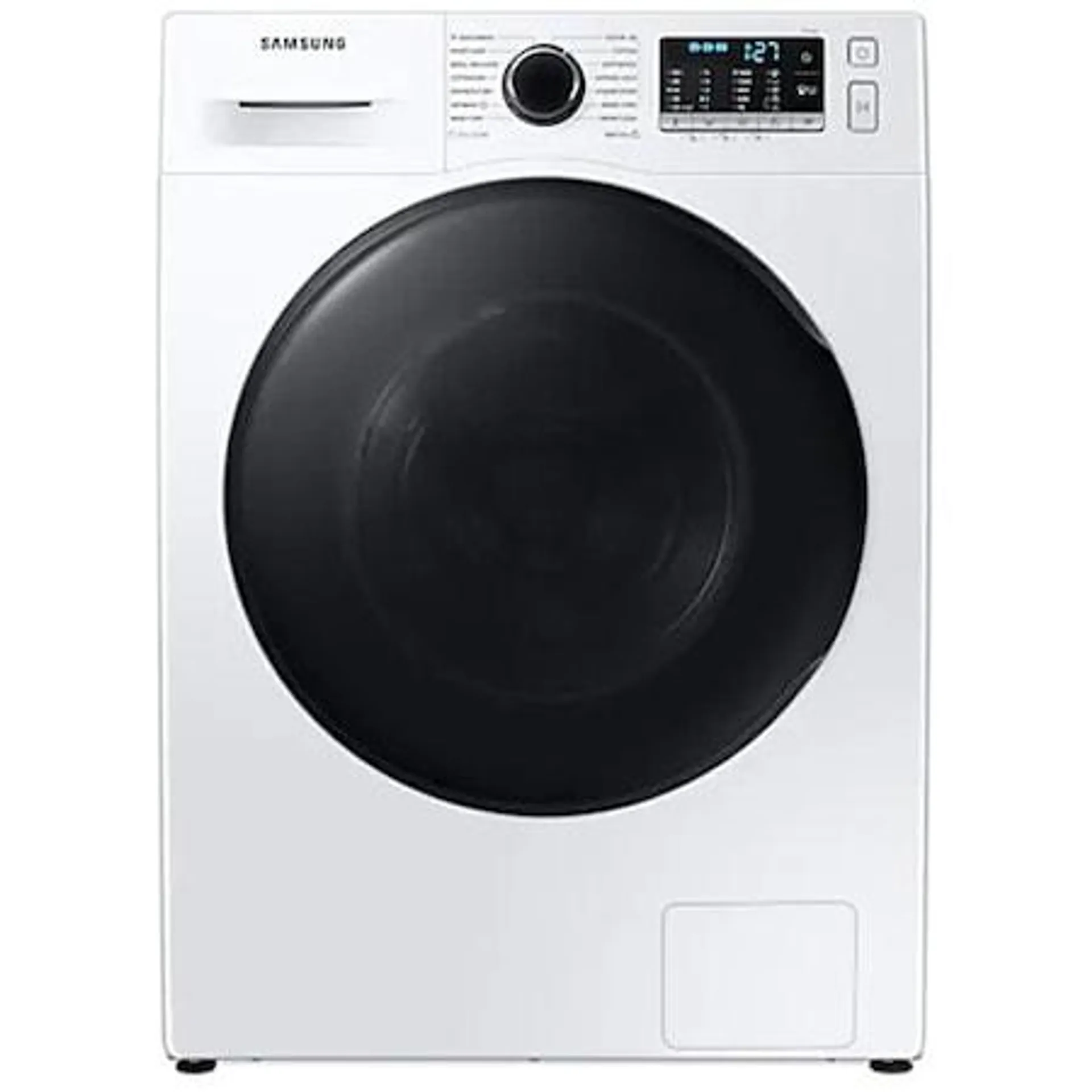 Samsung WD80TA046BE/LE Mosó-szárítógép, 8 kg mosás, 5 kg szárítás, 1400 fordulat/perc, Digitális Inverter motor, Eco Bubble, Bubble Soak, Steam, Airwash, E energiaosztály, Fehér