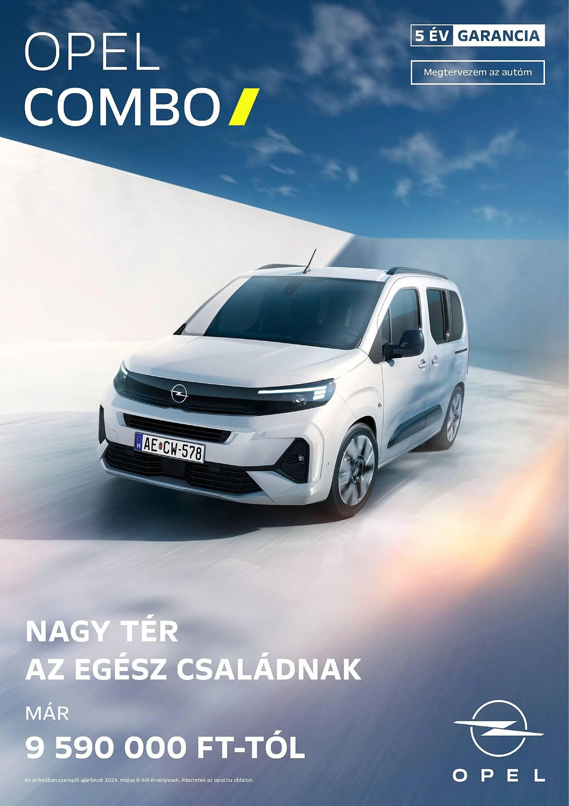 Opel Combo akciós újság - 1