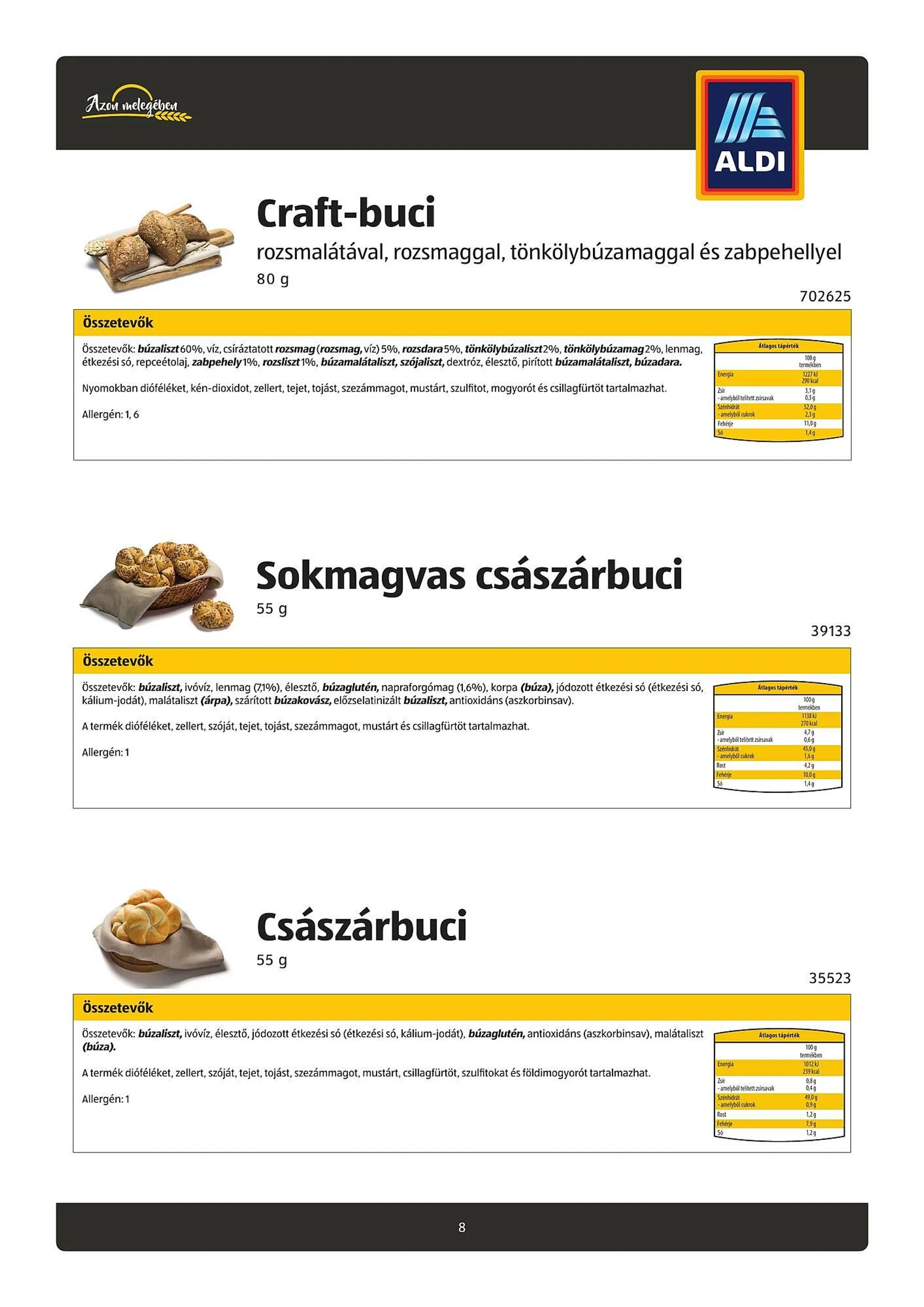 Katalógus ALDI akciós újság július 26.-tól október 21.-ig 2024. - Oldal 8