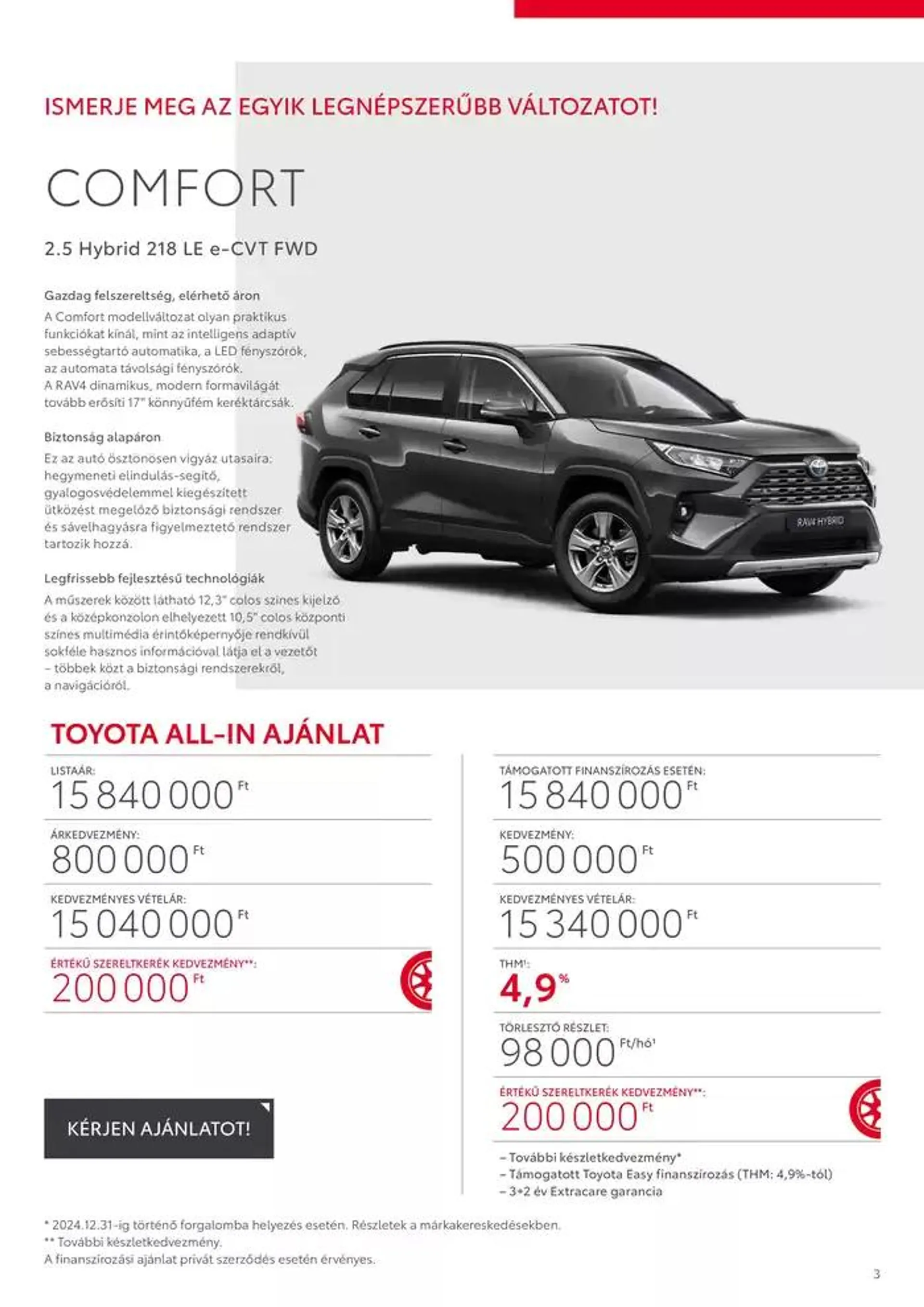 Katalógus Toyota RAV4 HYBRID november 27.-tól november 27.-ig 2025. - Oldal 3