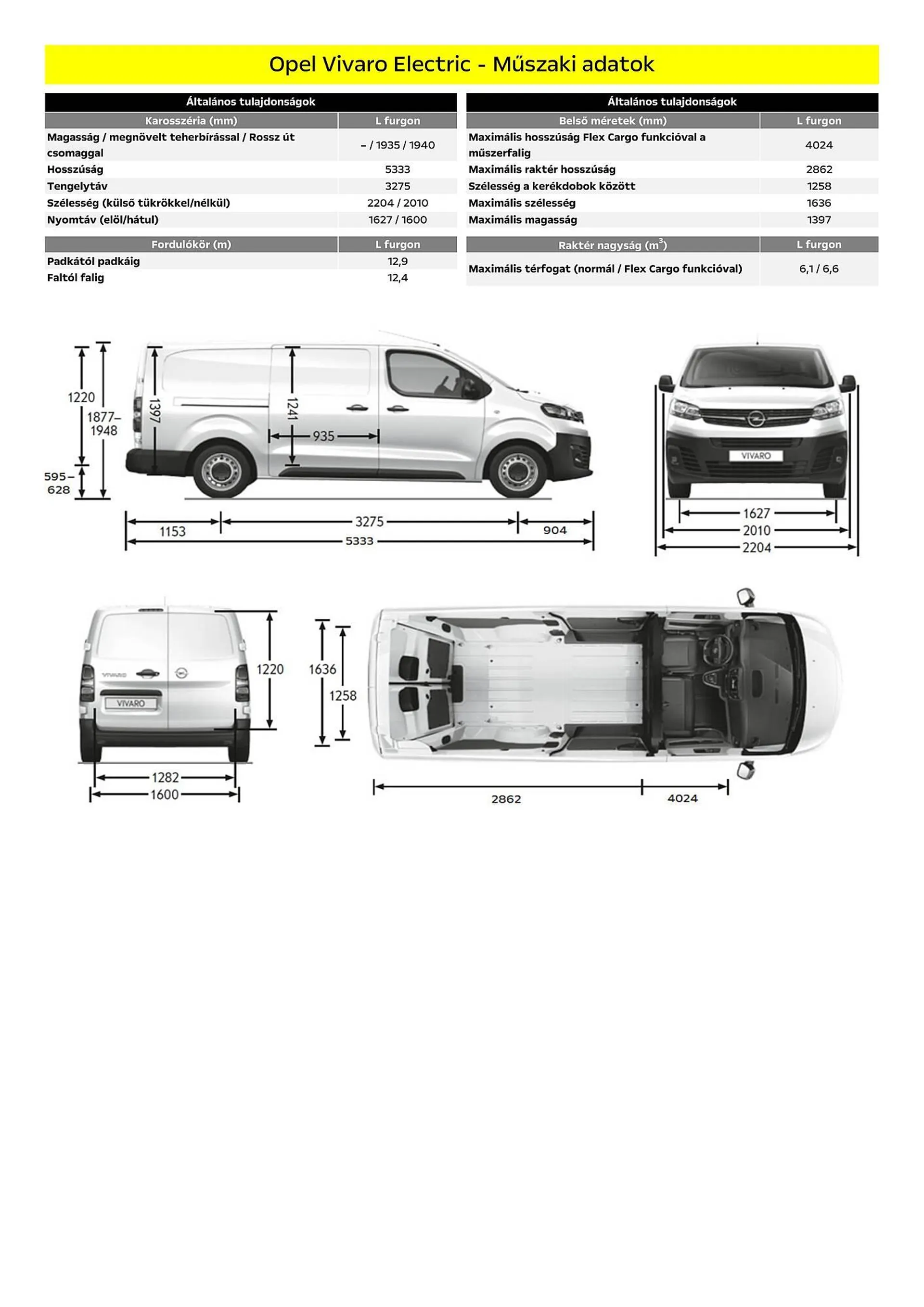 Katalógus Opel Vivaro Electric akciós újság július 5.-tól december 31.-ig 2024. - Oldal 12