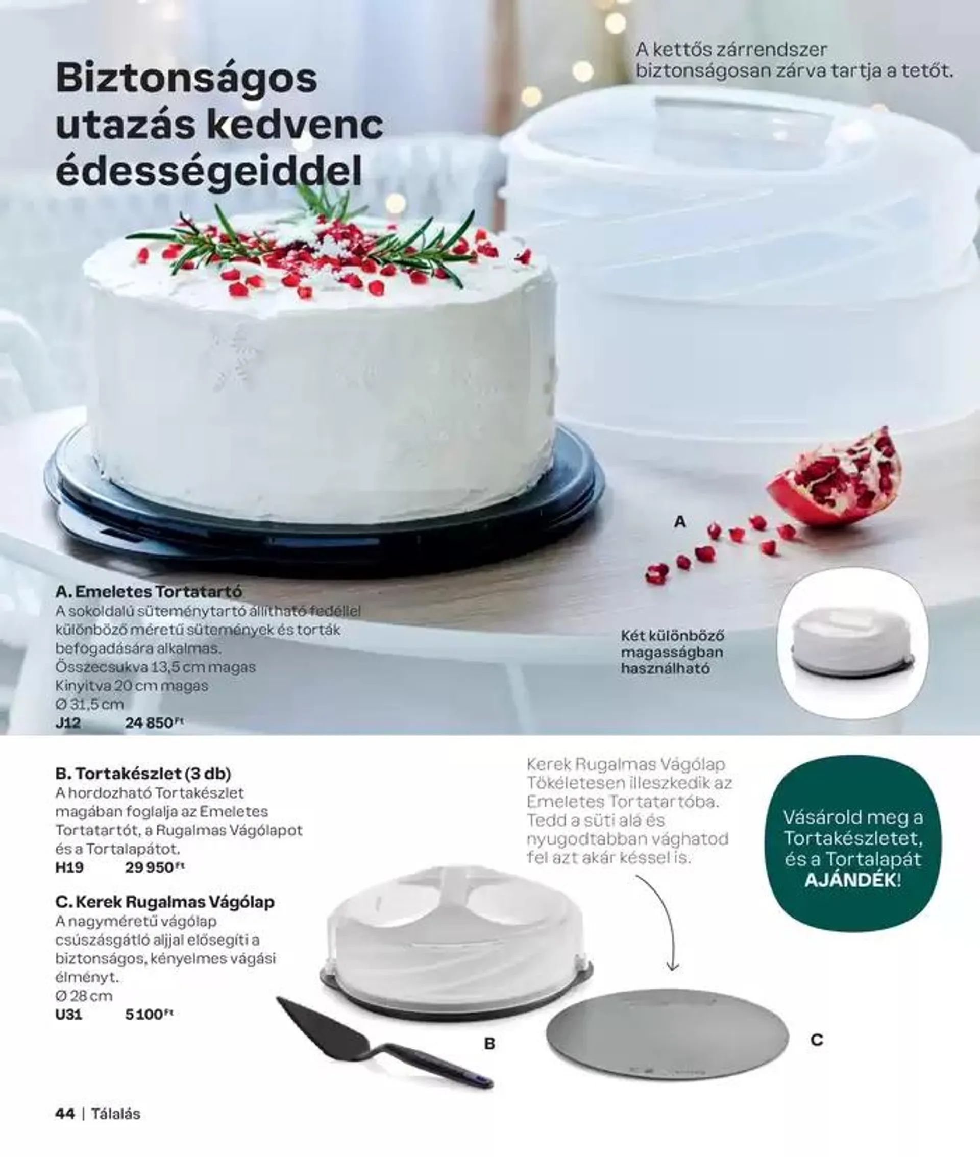 Katalógus Tupperware Autumn - Winter 2024/2025 Catalogue október 3.-tól október 17.-ig 2024. - Oldal 44