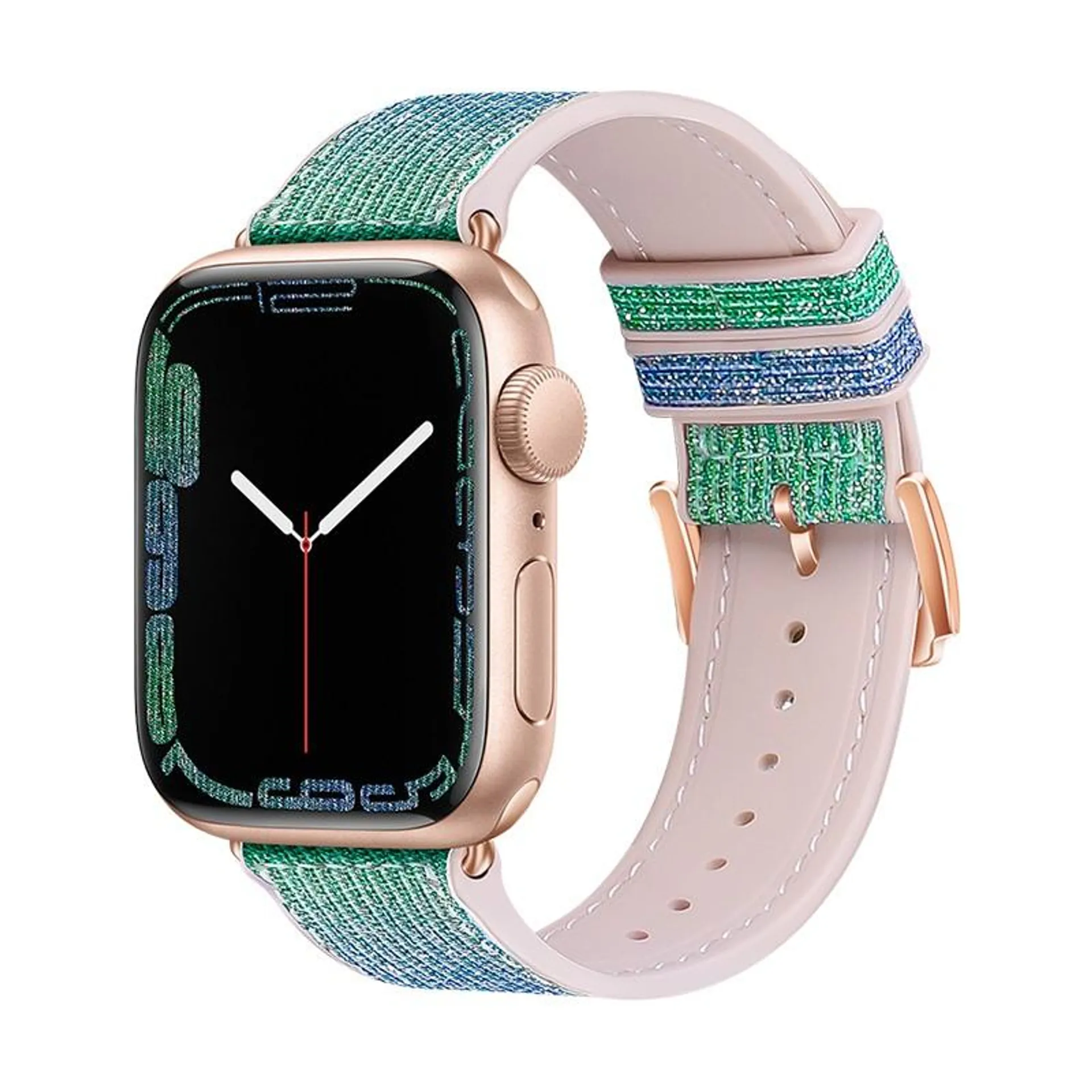 Apple Watch 38mm / Watch 40mm / Watch 41mm HOCO WA11 diamond okosóra szíj kék