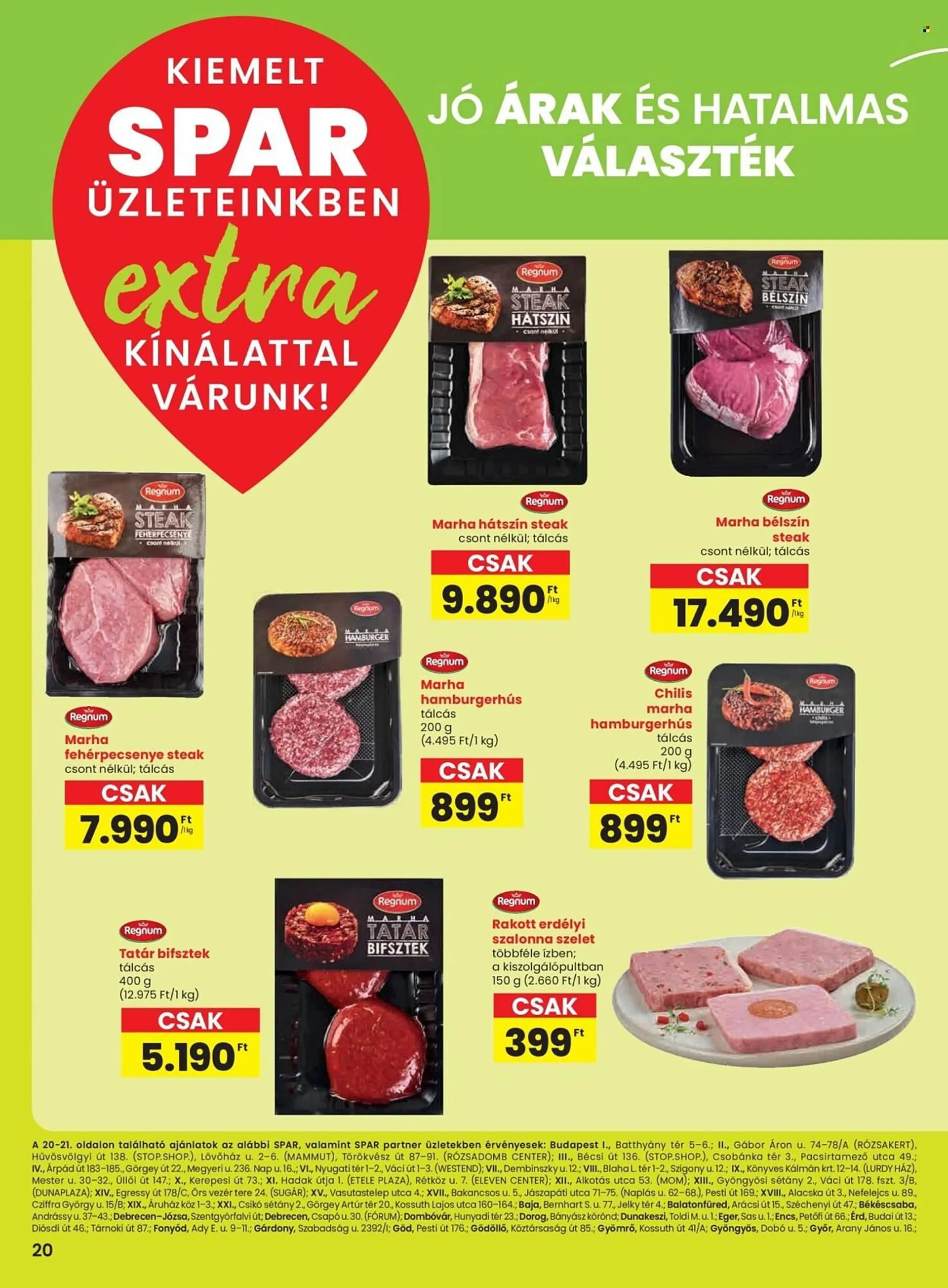 Spar akciós újság - 1