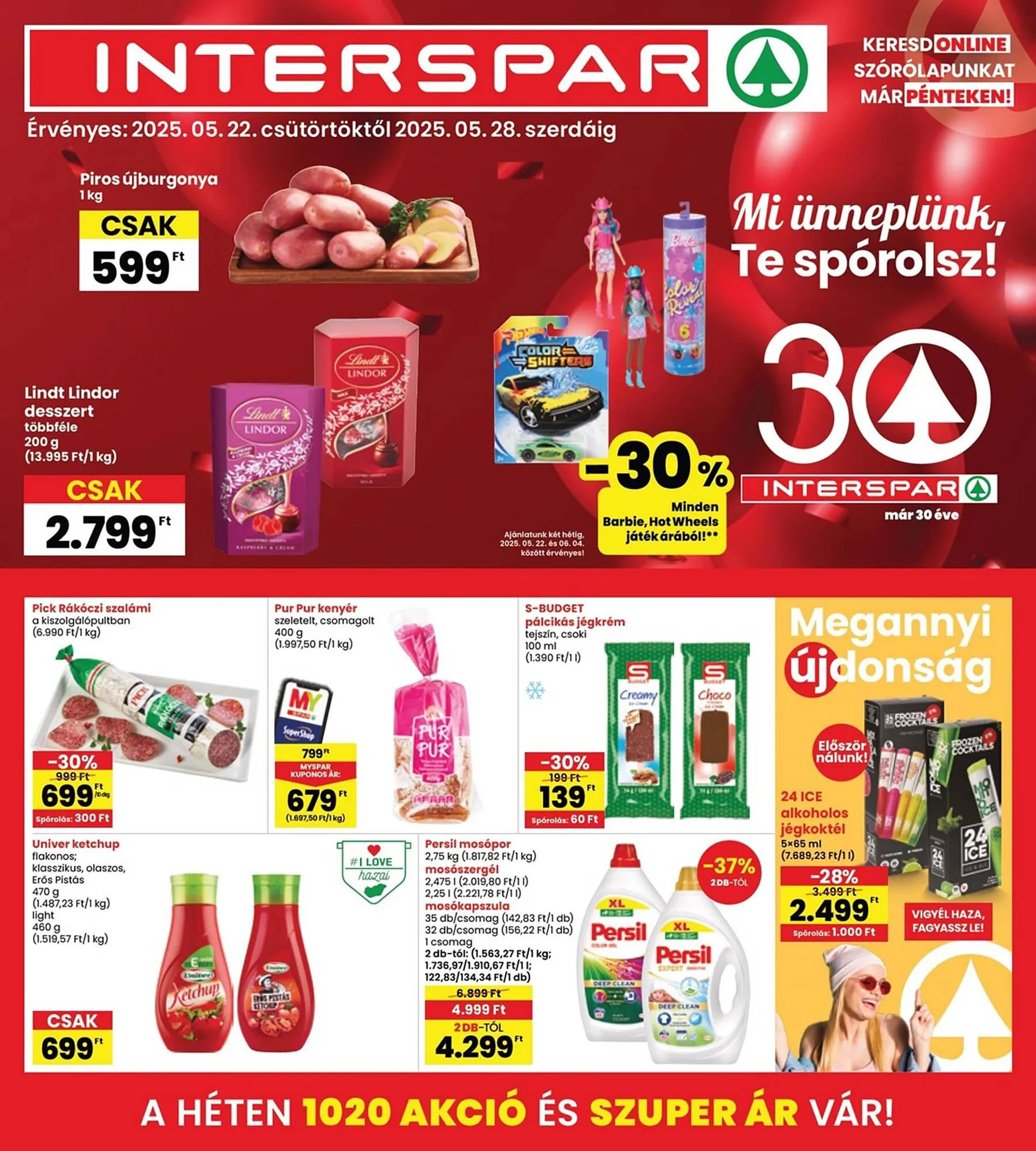 Interspar akciós újság - 1