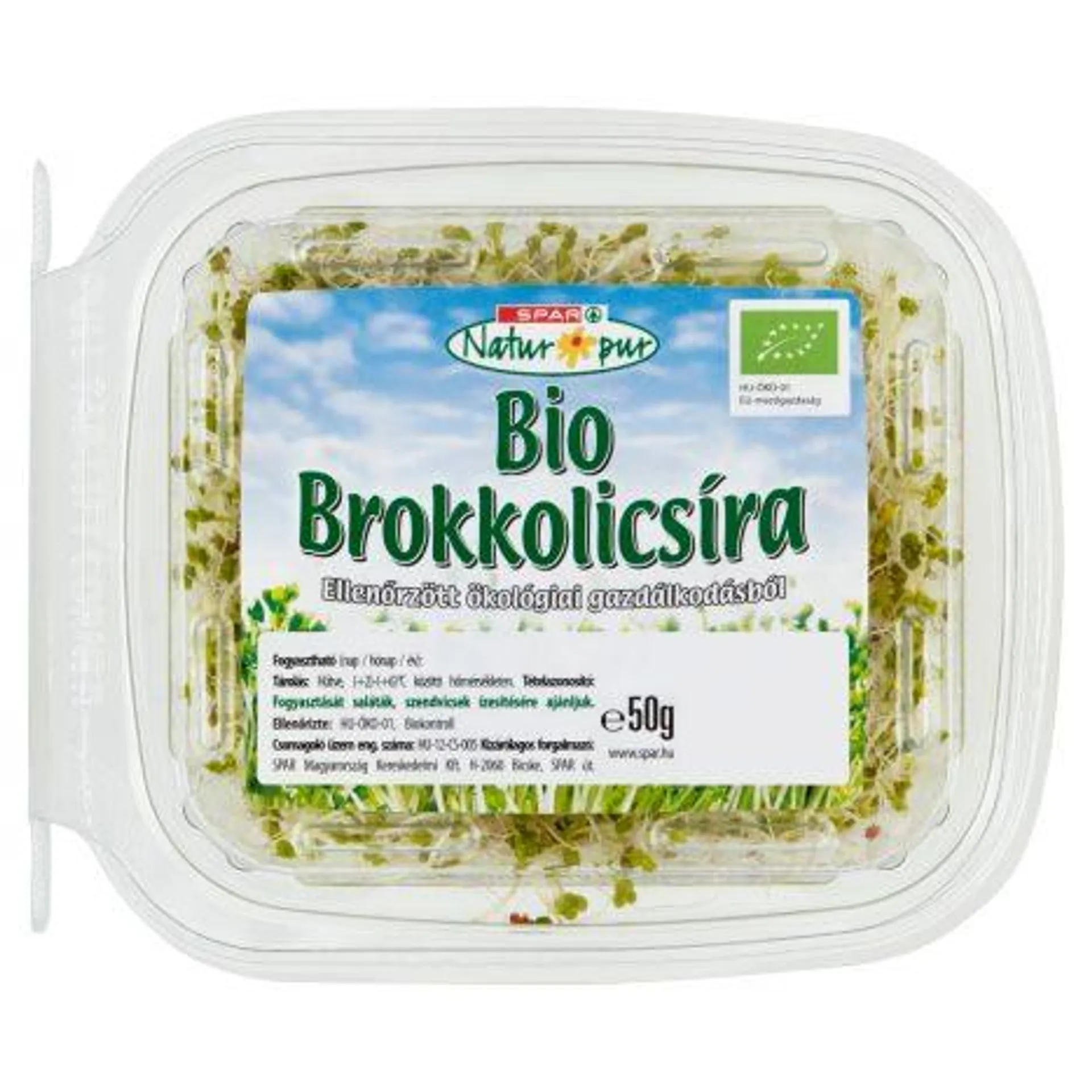 Bio brokkolicsíra 50 g