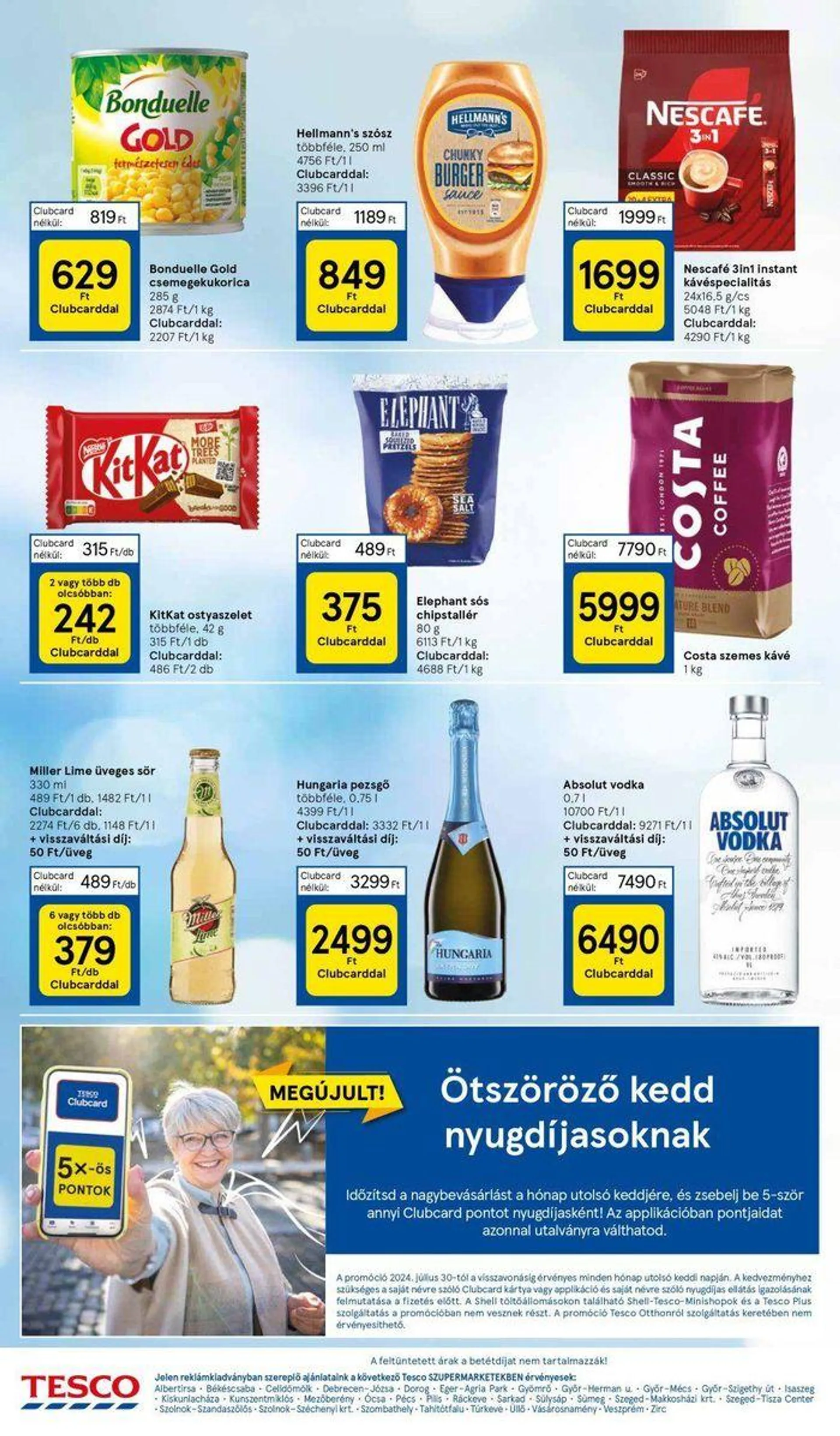 Tesco Katalógus - szupermarket - következő hét - 6