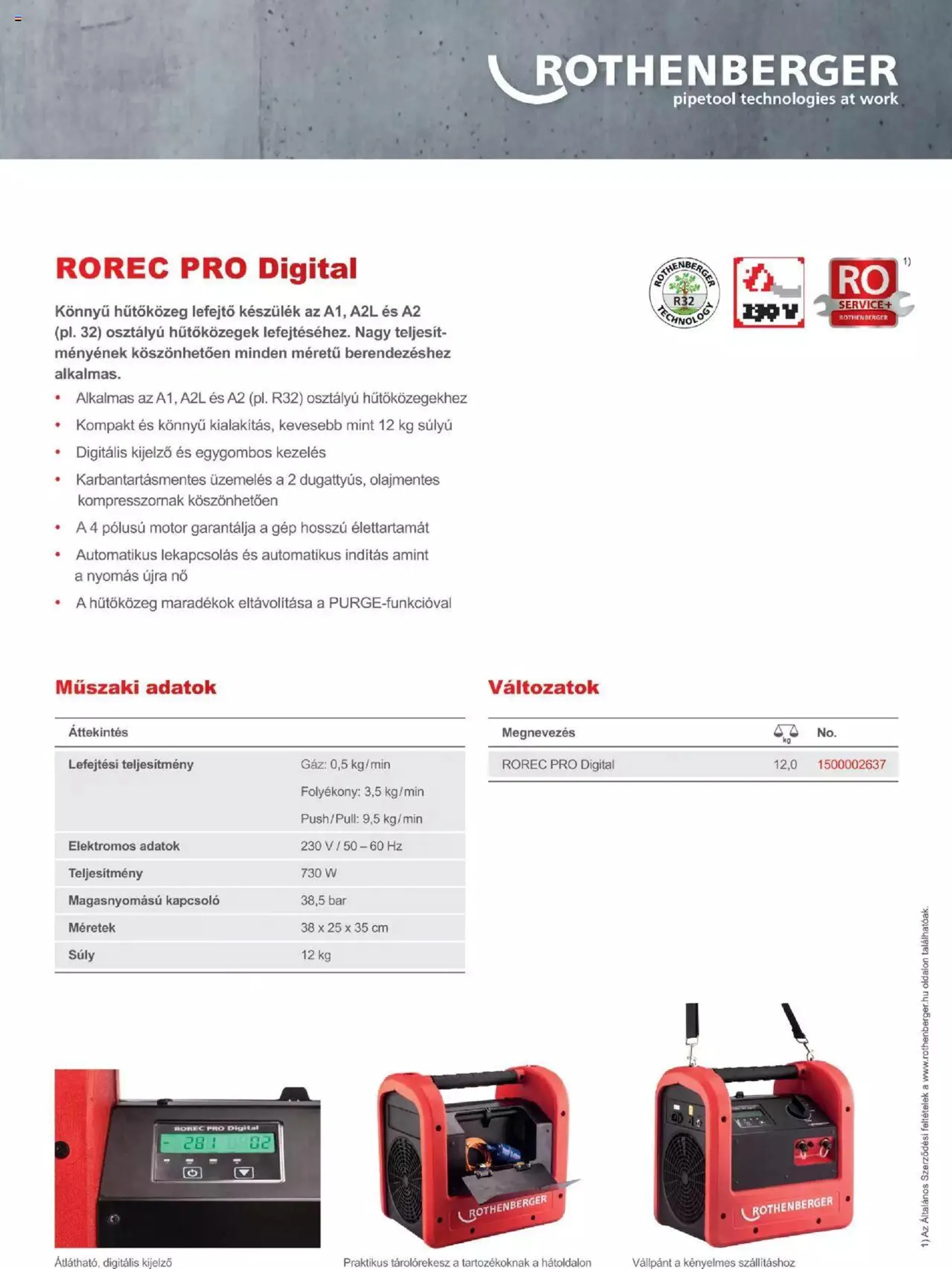 Rothenberger - Rorec Pro Digital - 2