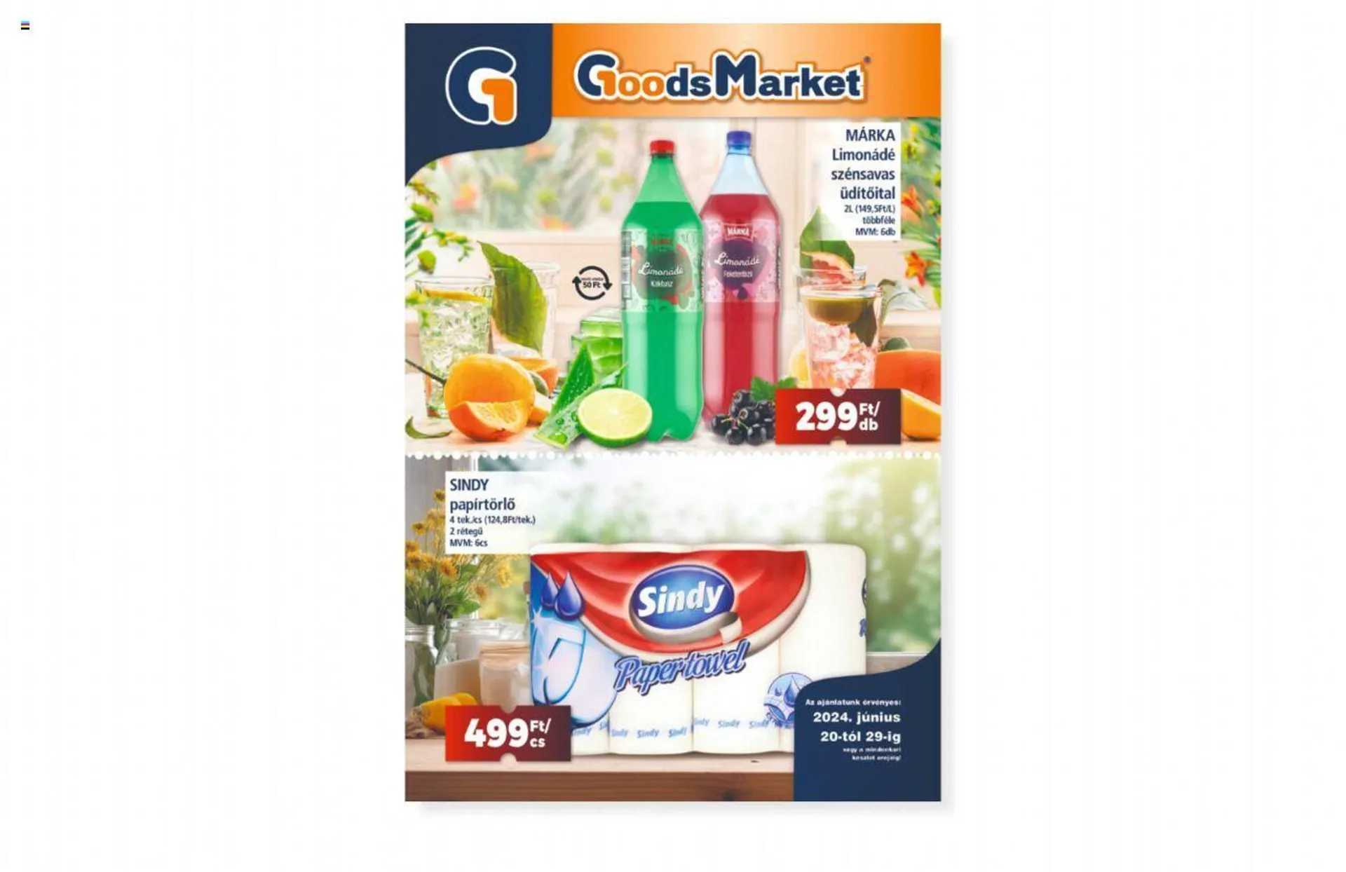 Goods Market akciós újság - 1