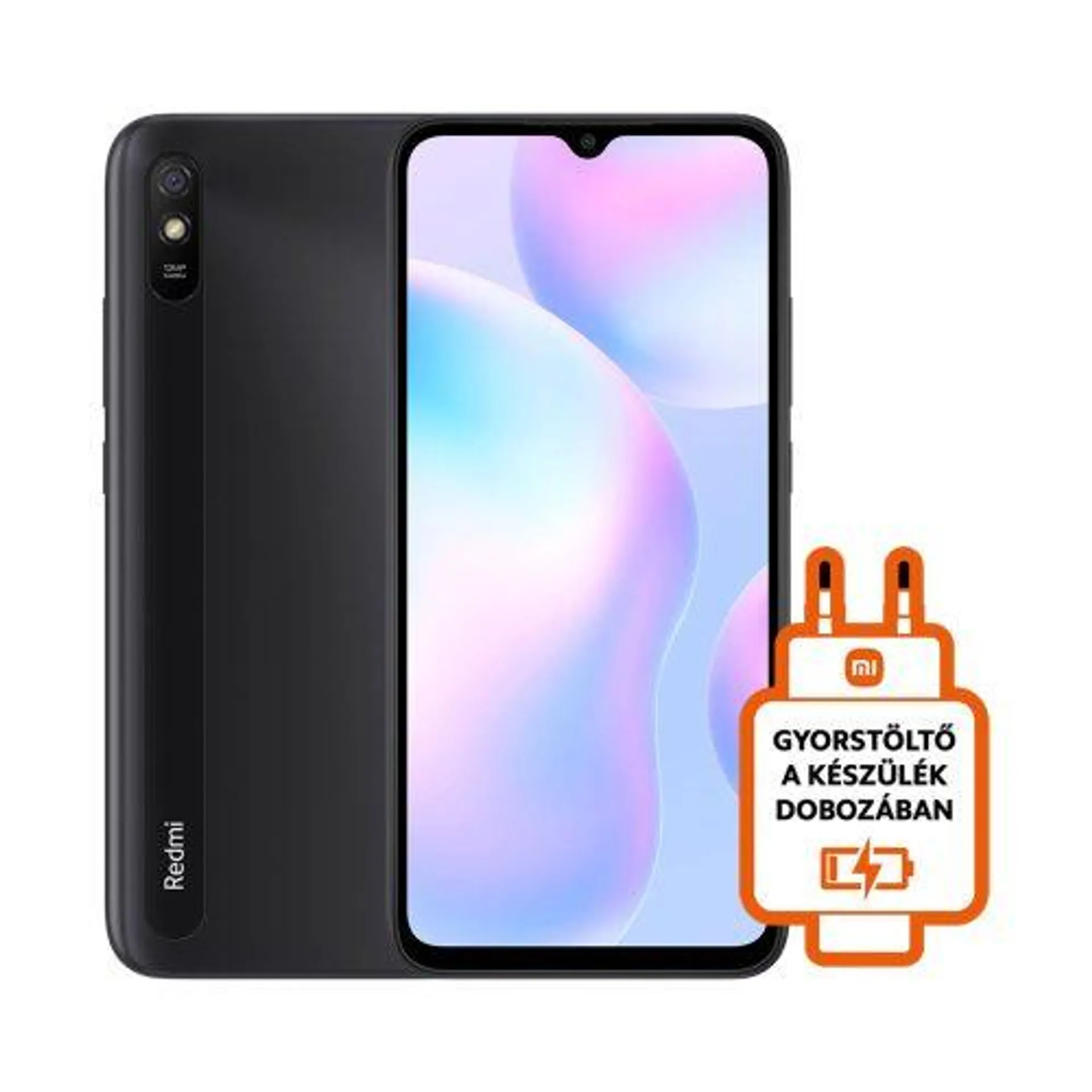 Redmi 9A okostelefon (Global) - 2+32GB, Granite Gray