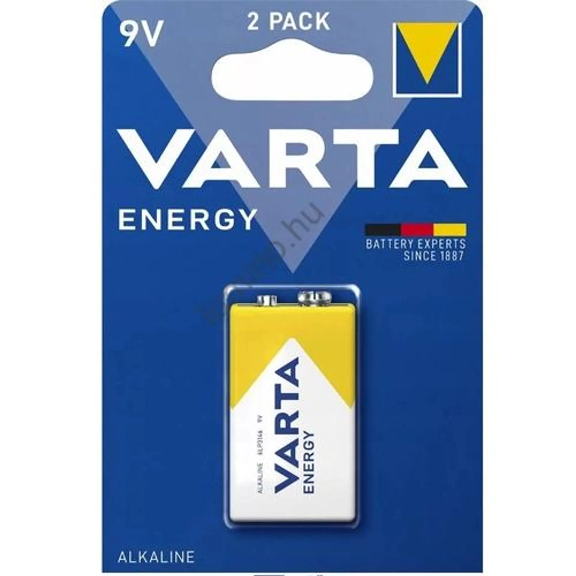 Varta Energy alkáli tartós elem 9V B1