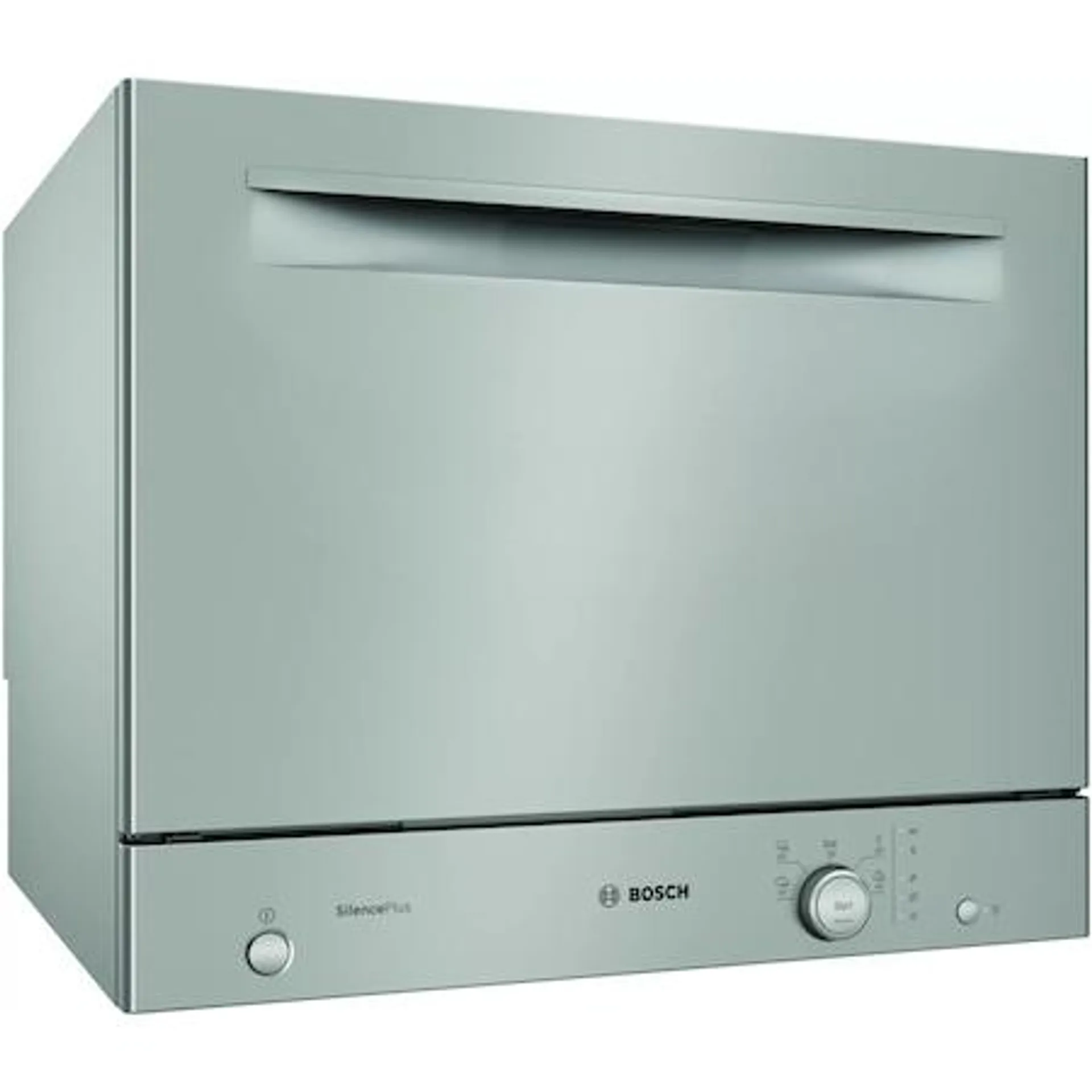 Bosch SKS51E38E Kompakt mosogatógép, 6 teríték, 5 program, F energiaosztály, Ezüst