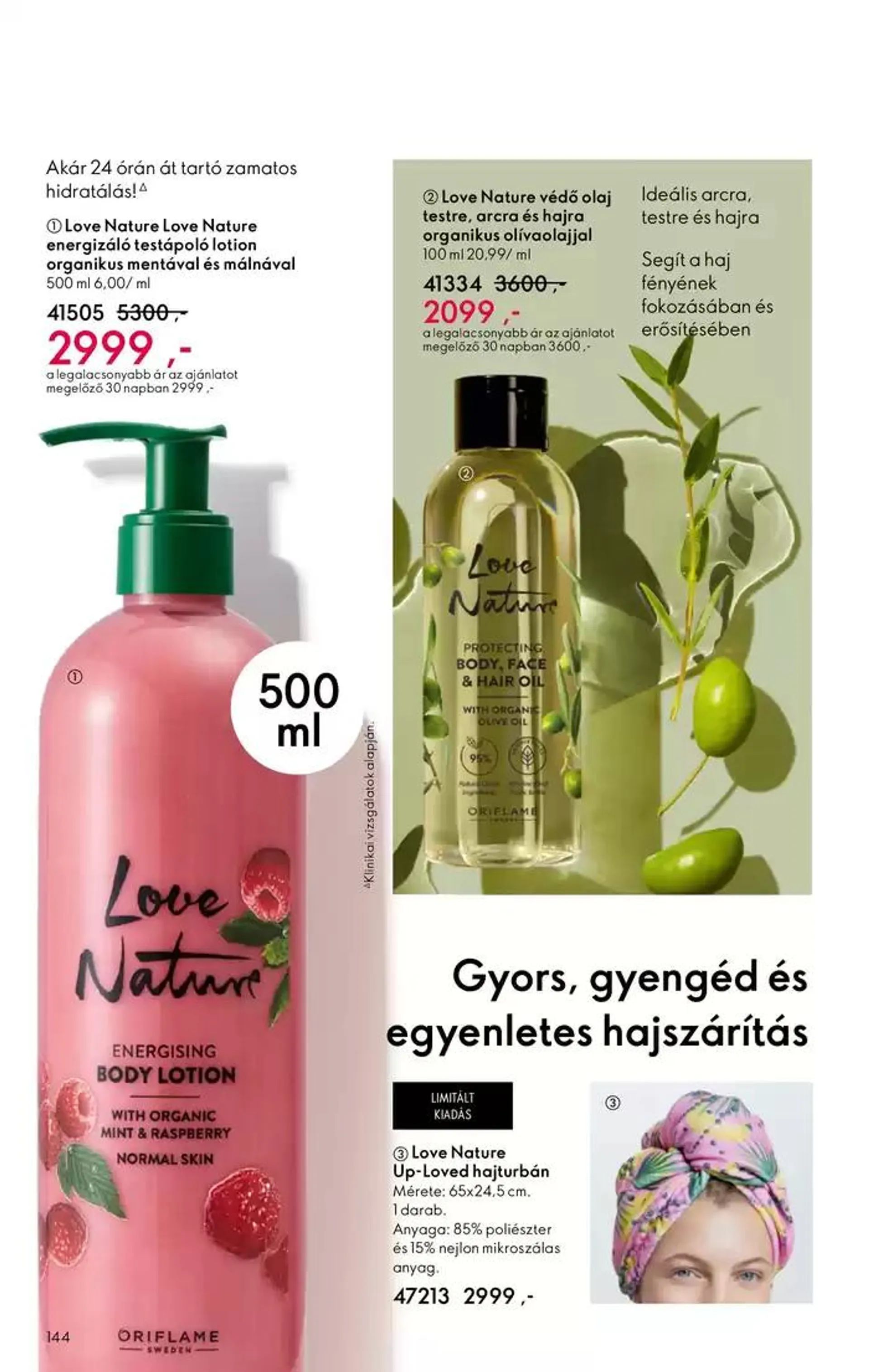 Katalógus ORIFLAME akciós október 20.-tól november 3.-ig 2024. - Oldal 144