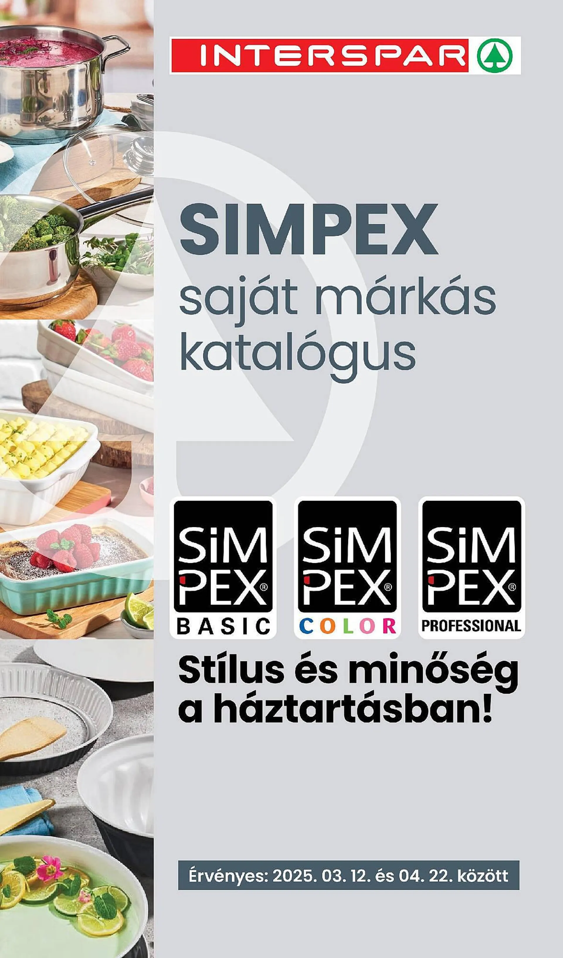 Katalógus Interspar akciós újság március 12.-tól április 22.-ig 2025. - Oldal 1
