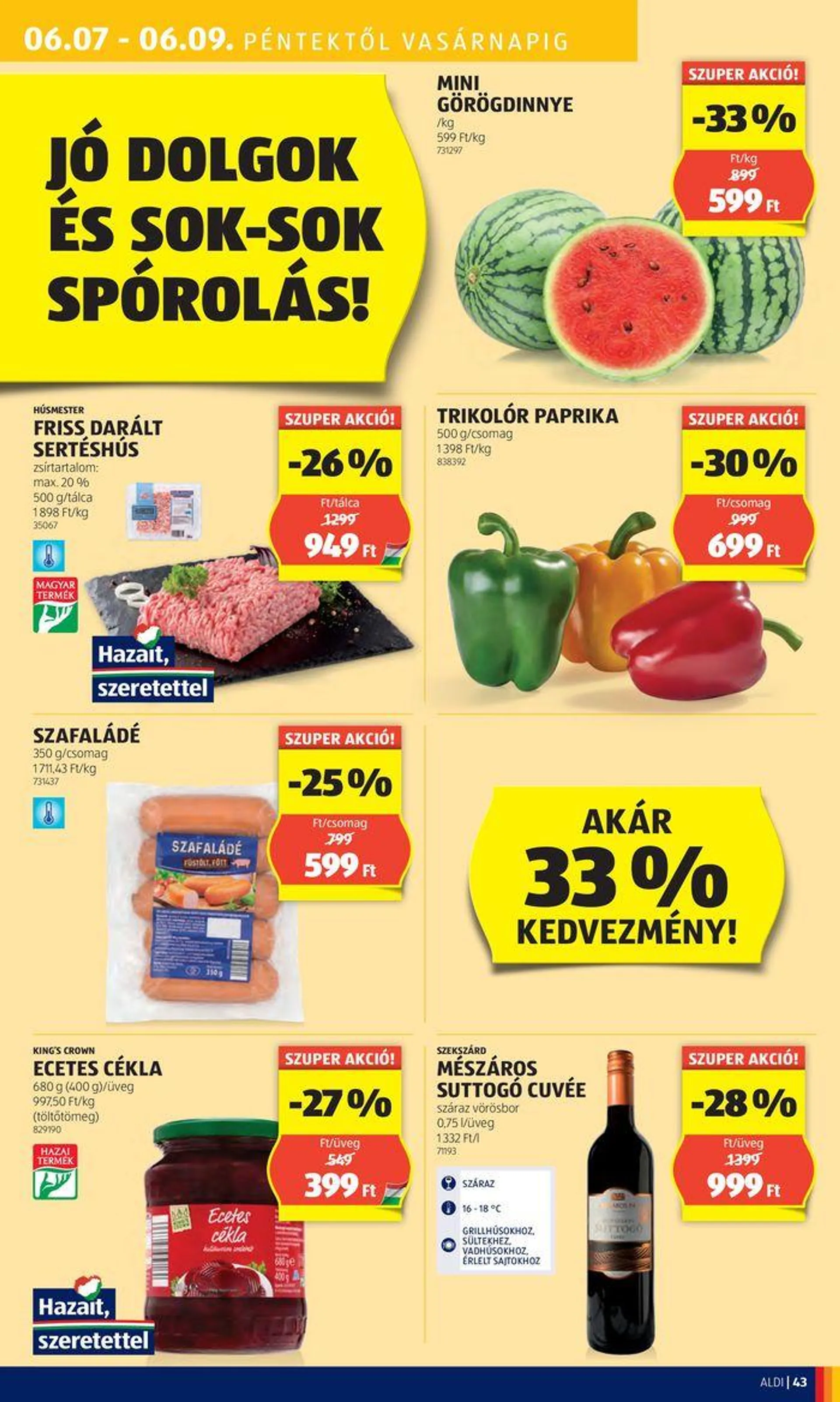 Következő heti ALDI akciós újság! - 49